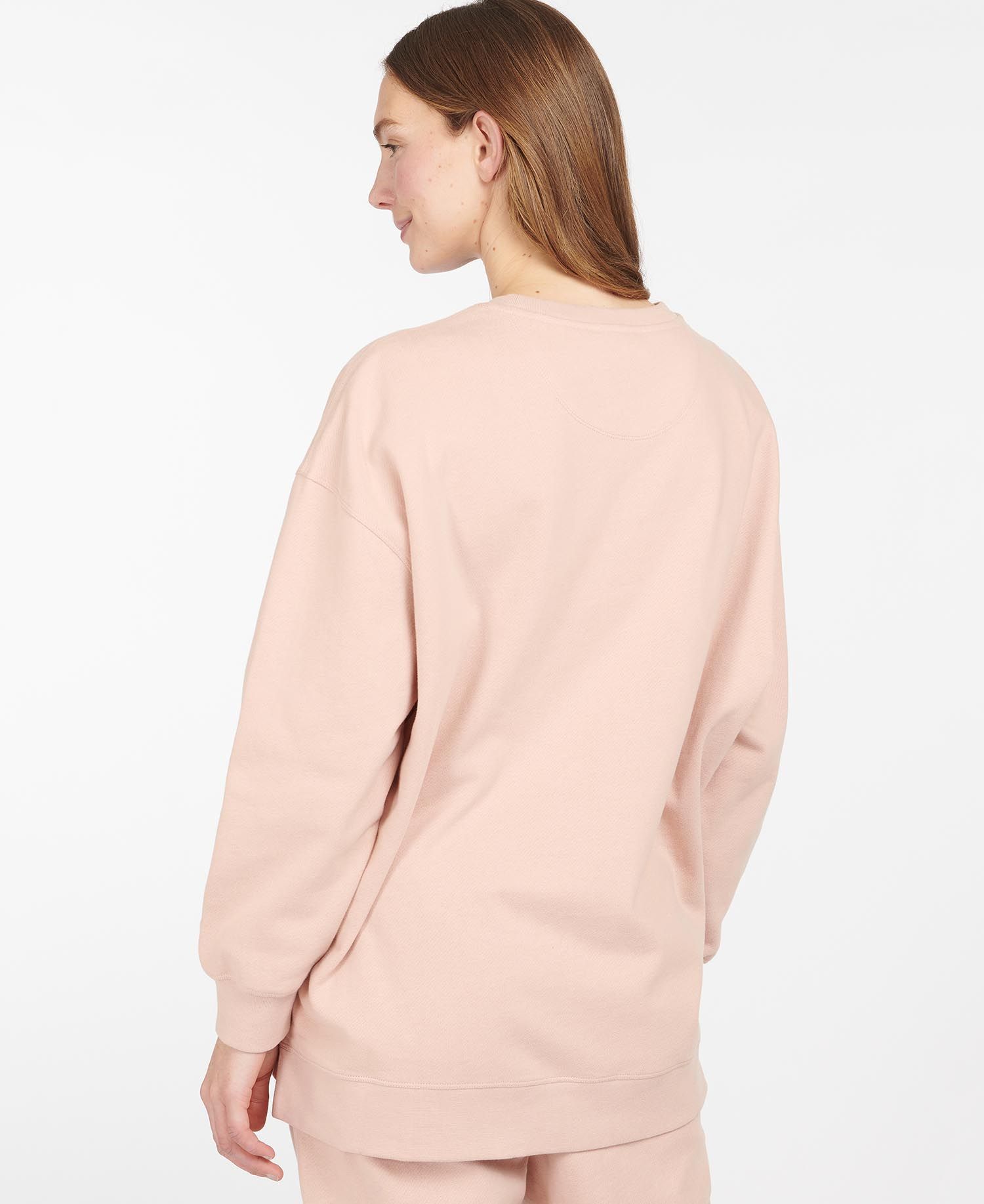 Barbour Rosie Relaxed Crew Women's Loungewear Rose Pink | 318752-YFQ