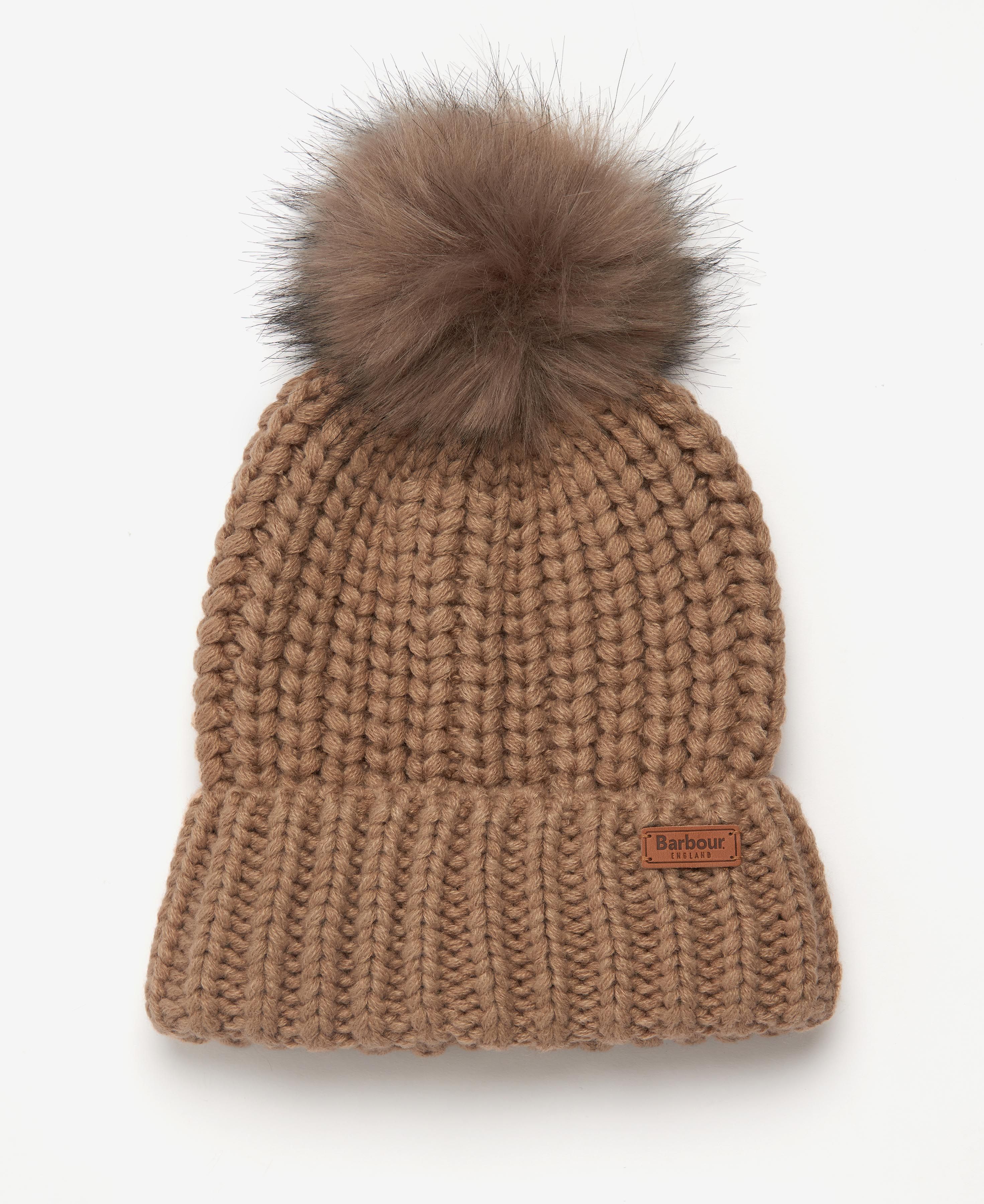 Barbour Saltburn Women\'s Beanie Brown | 392768-IQD