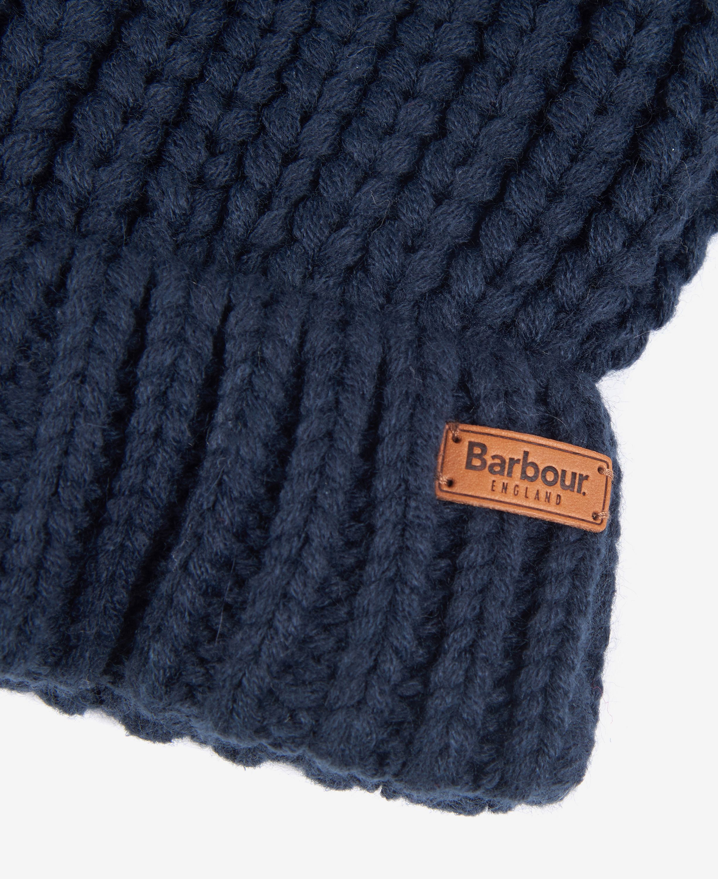 Barbour Saltburn Women's Beanie Navy | 592043-RVQ