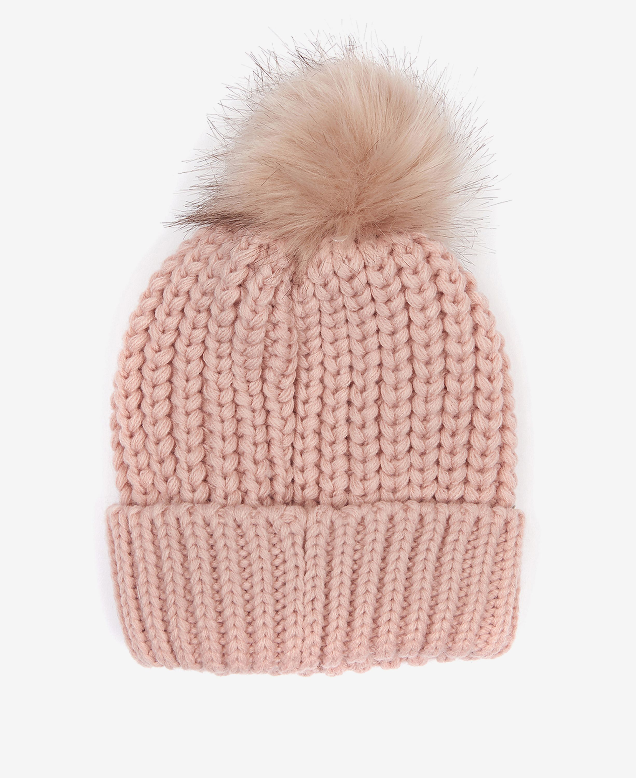 Barbour Saltburn Women's Beanie Pink | 813529-RAI