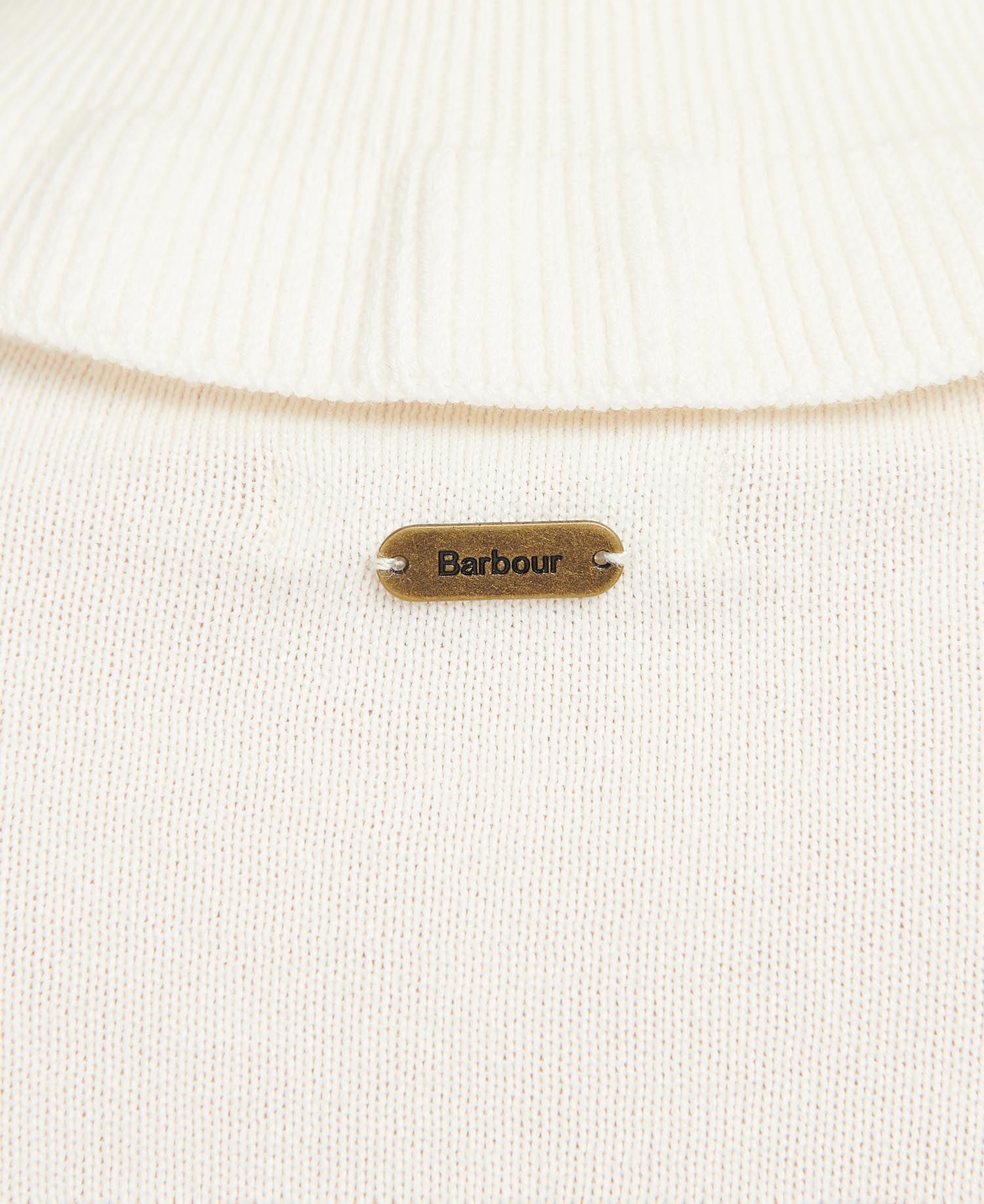 Barbour Scarlet Knit Women's Sweatshirts Cream | 316954-ZJT