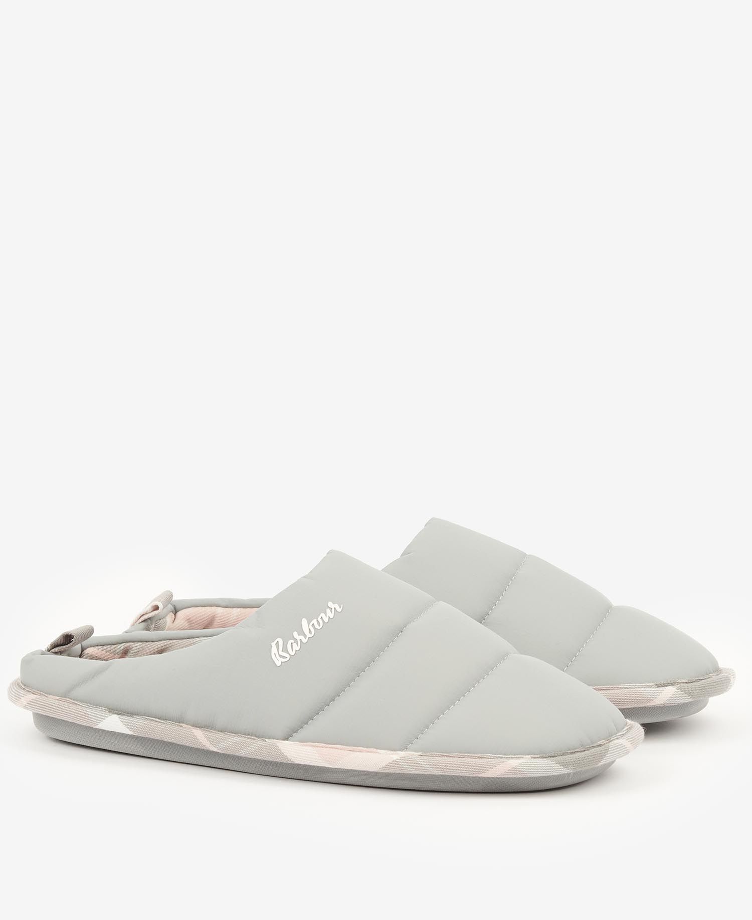 Barbour Scottie Women's Slippers Grey | 362589-PMS