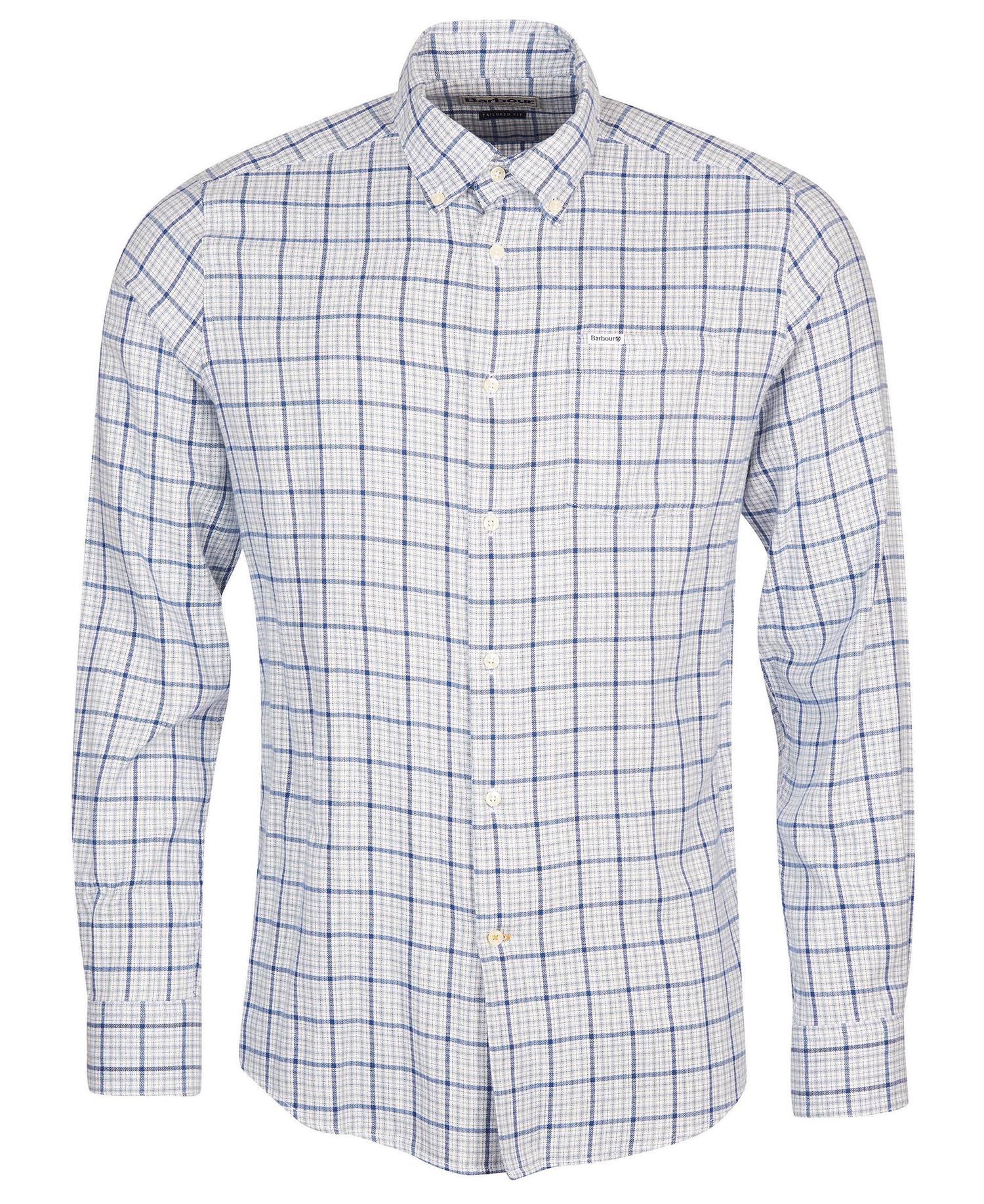 Barbour Sherwood Eco Tailored Men's Shirts White | 289047-HJD