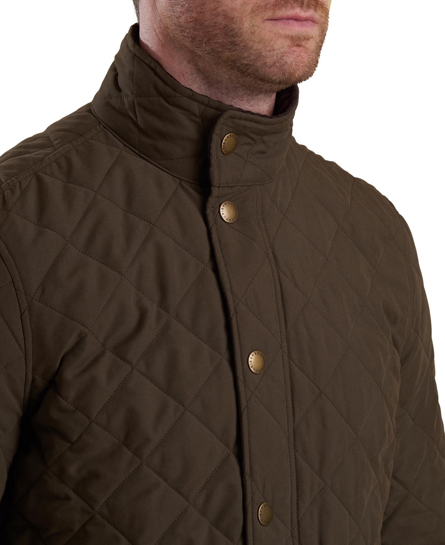 Barbour Shoveler Men's Quilted Jackets Green | 591687-VFJ