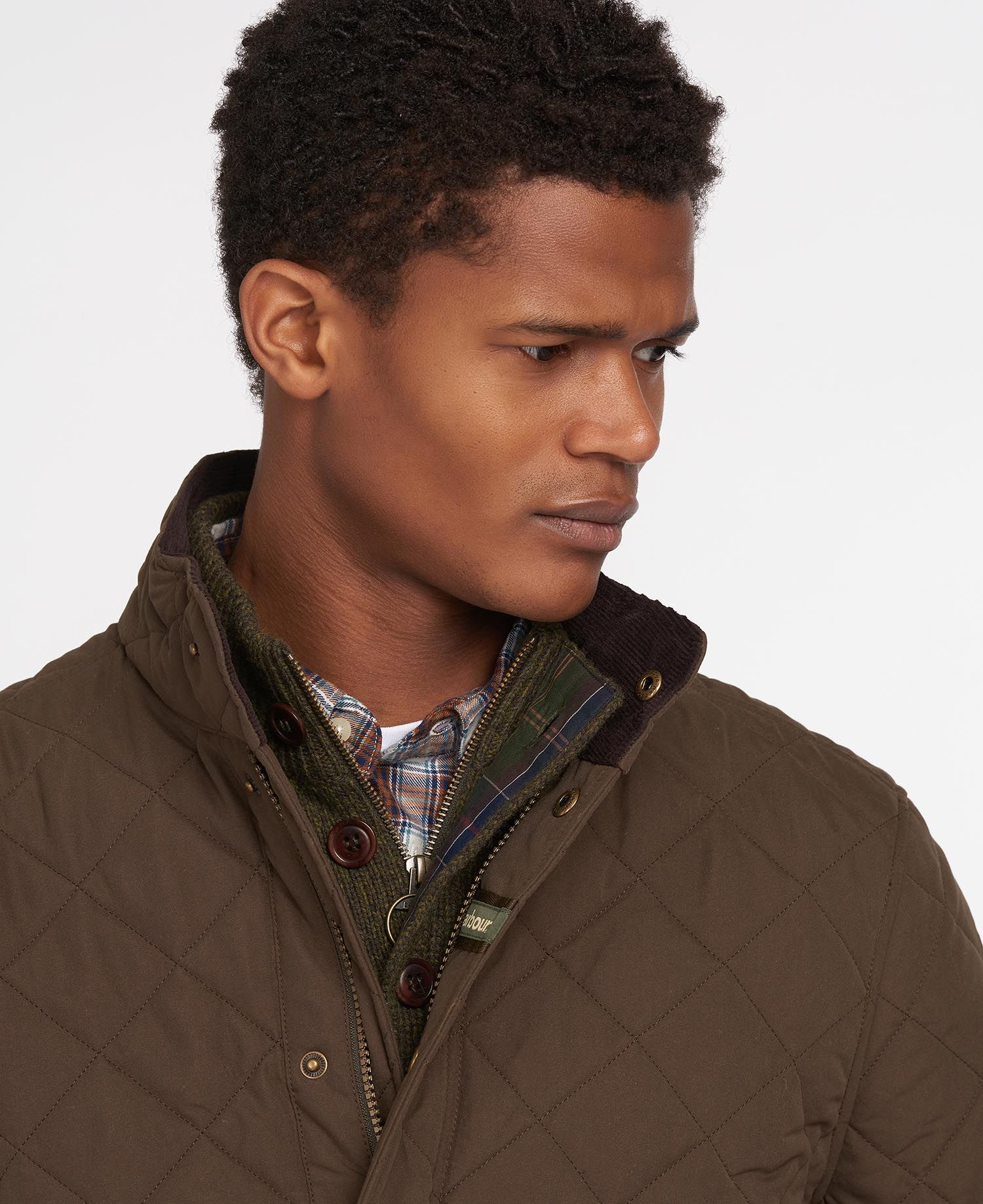 Barbour Shoveler Men's Quilted Jackets Green | 591687-VFJ