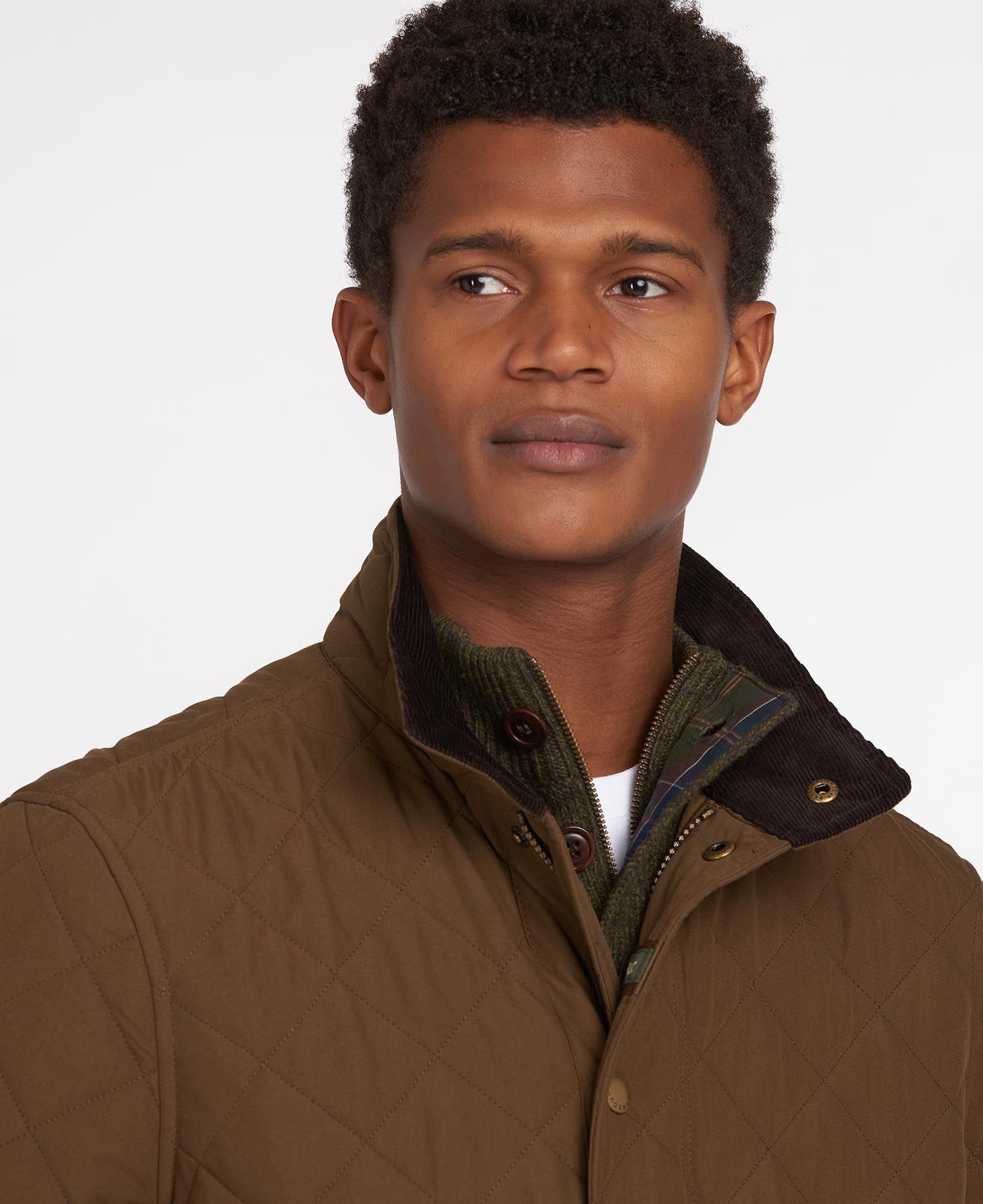 Barbour Shoveler Men's Quilted Jackets Green | 654801-QDG