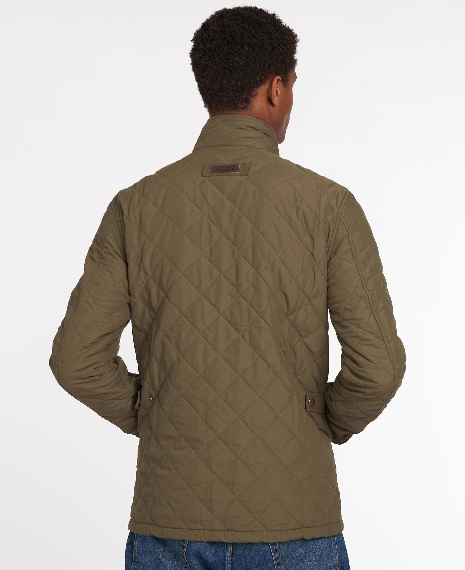 Barbour Shoveler Men's Quilted Jackets Green | 804376-OQA