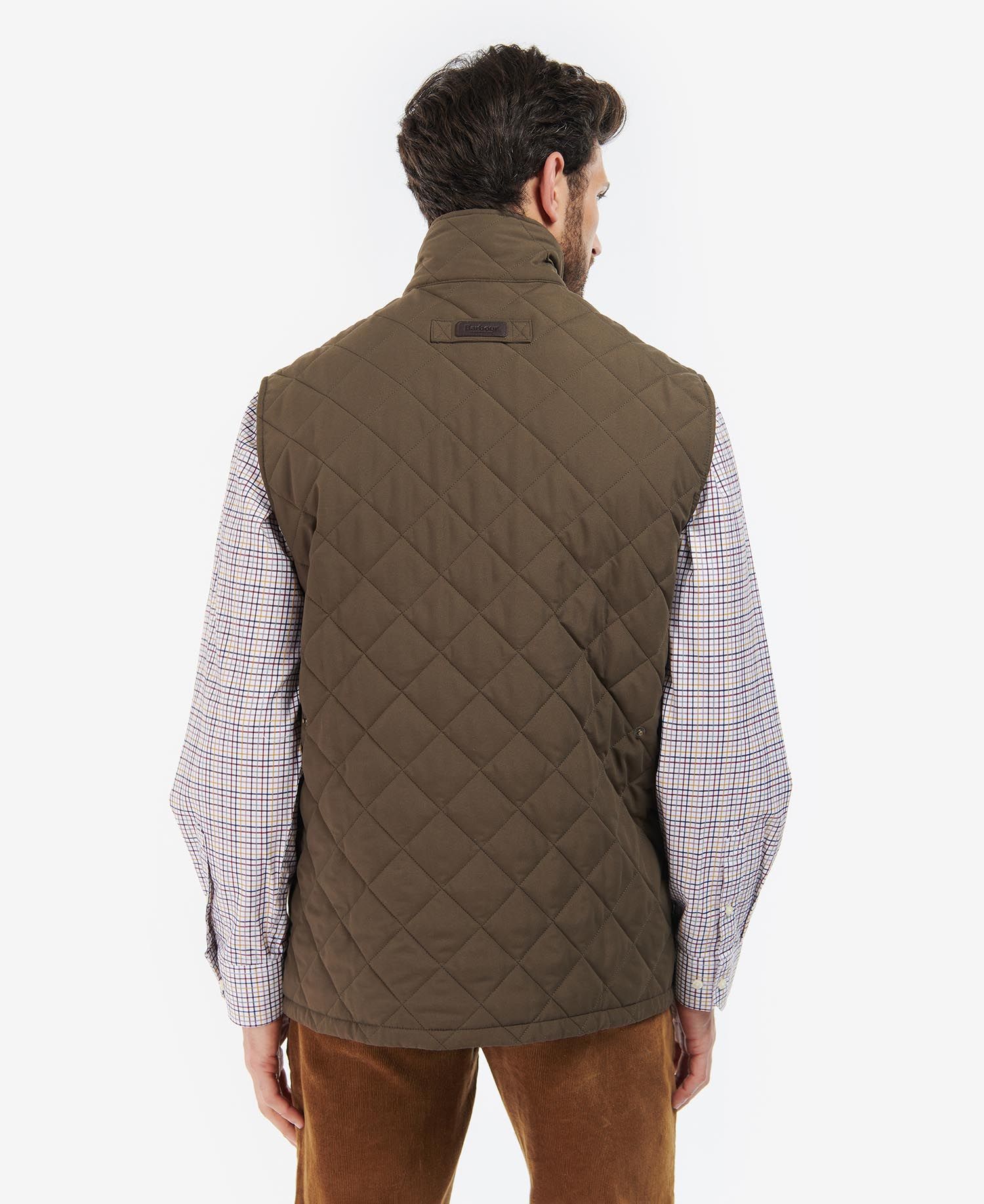 Barbour Shoveler Men's Vest Olive | 792145-BPN