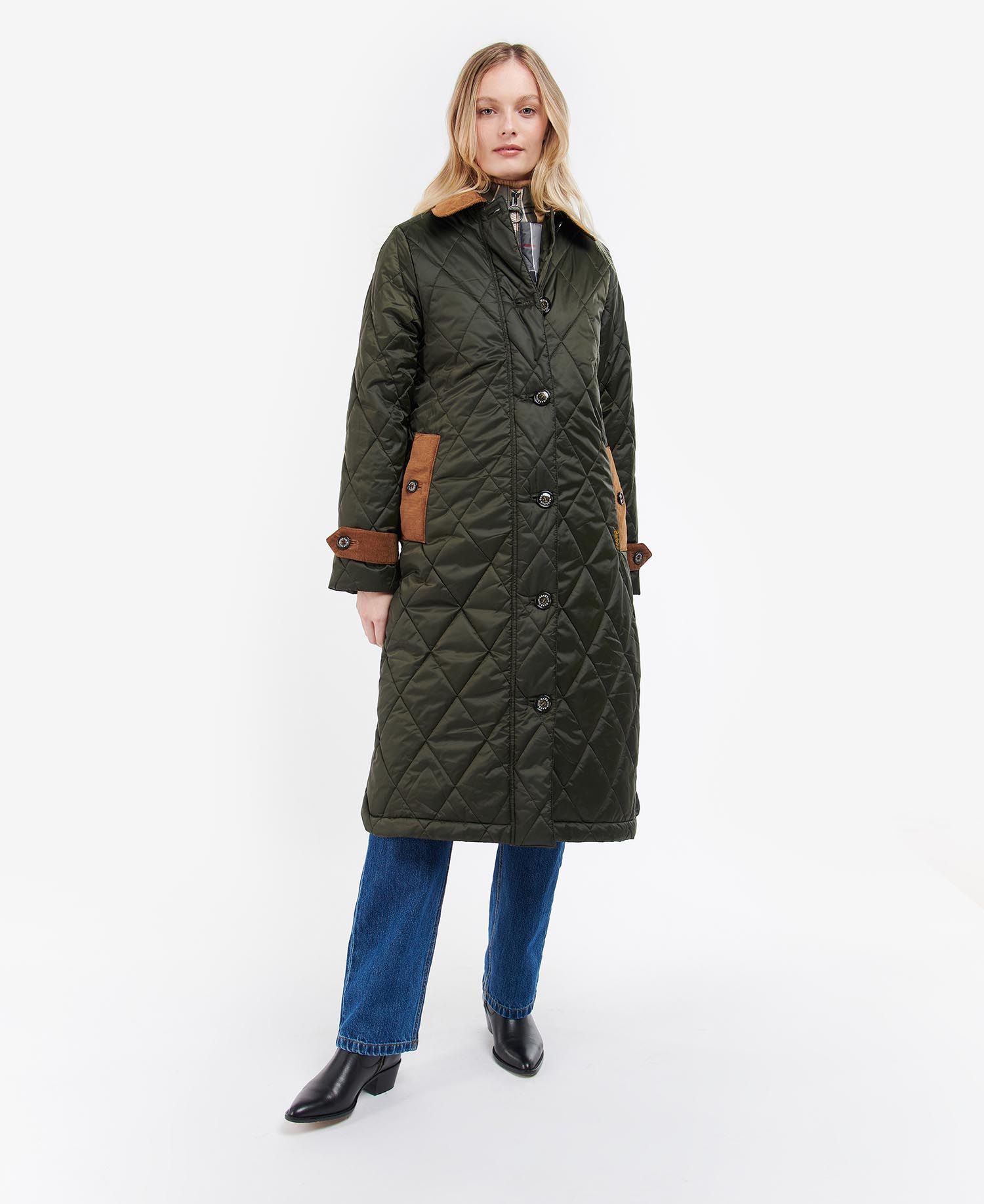 Barbour Silwick Women's Quilted Jackets Olive | 709638-SBY