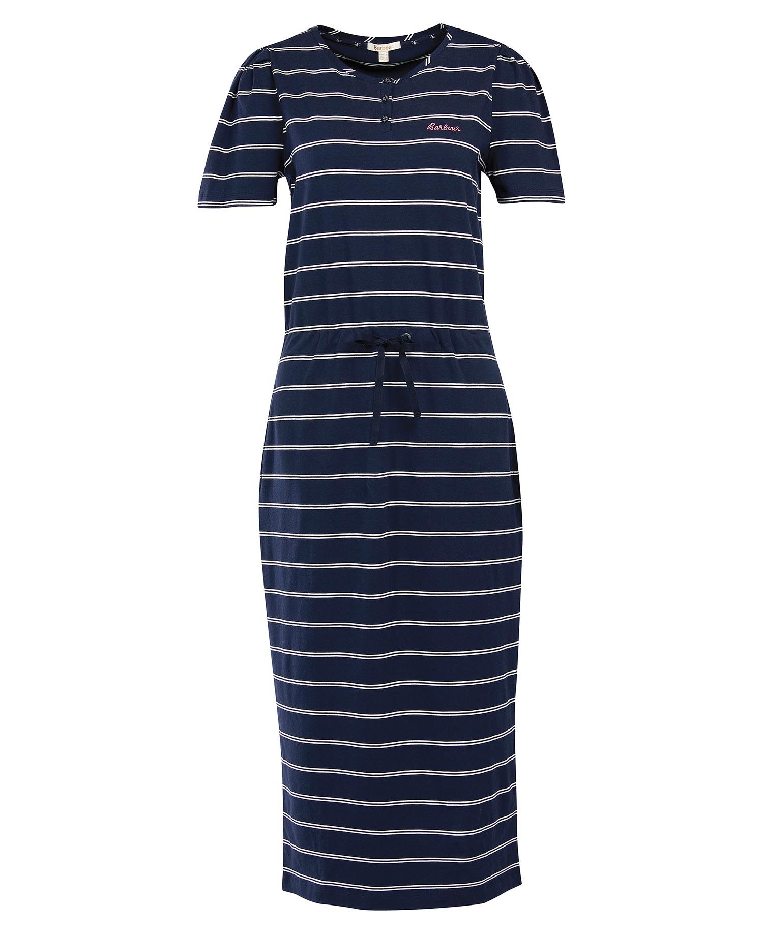 Barbour Spurrey Women's Dress Navy | 179684-PAT