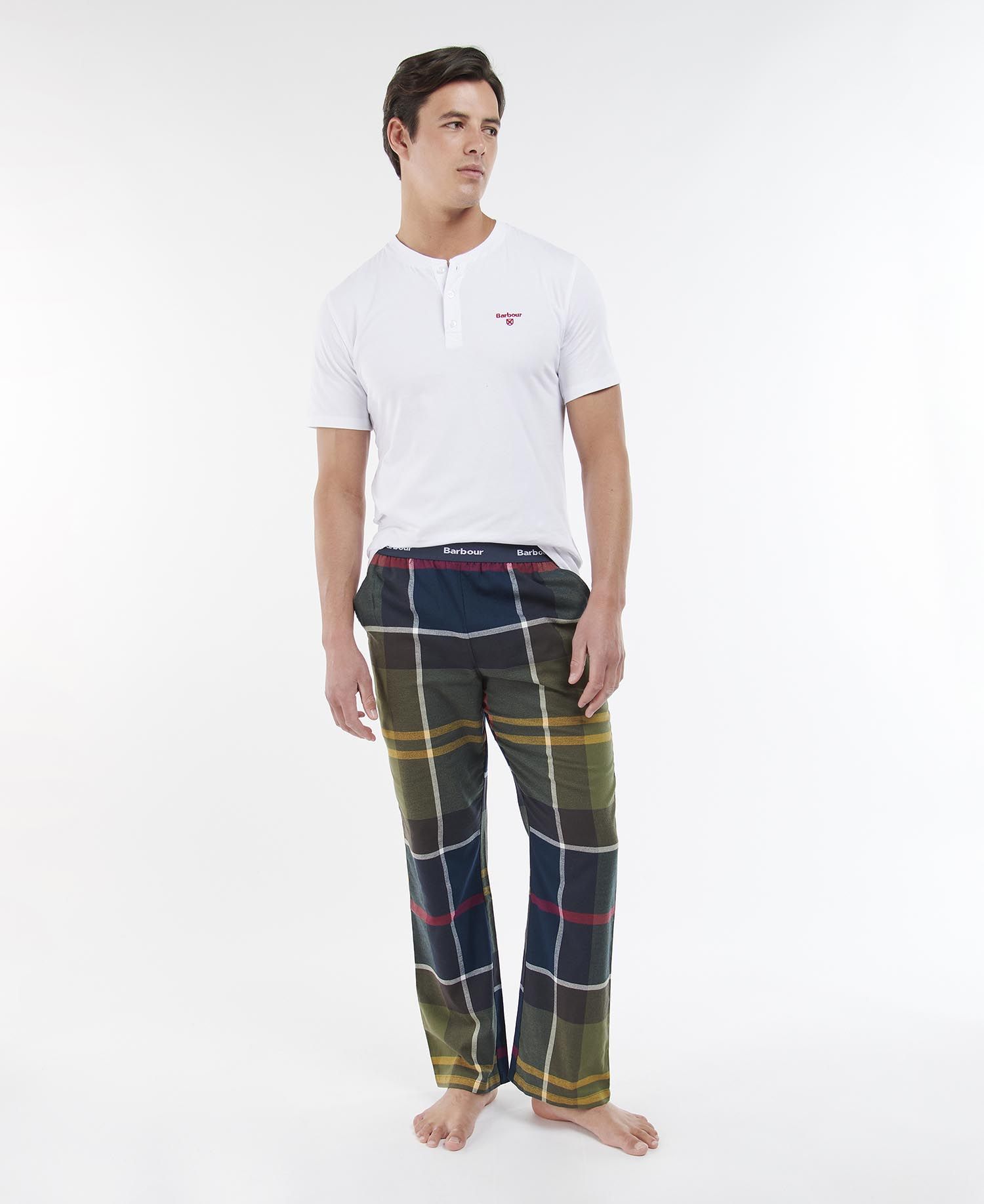 Barbour Stirling Men's Nightwear Multicolor / White | 967054-LOC