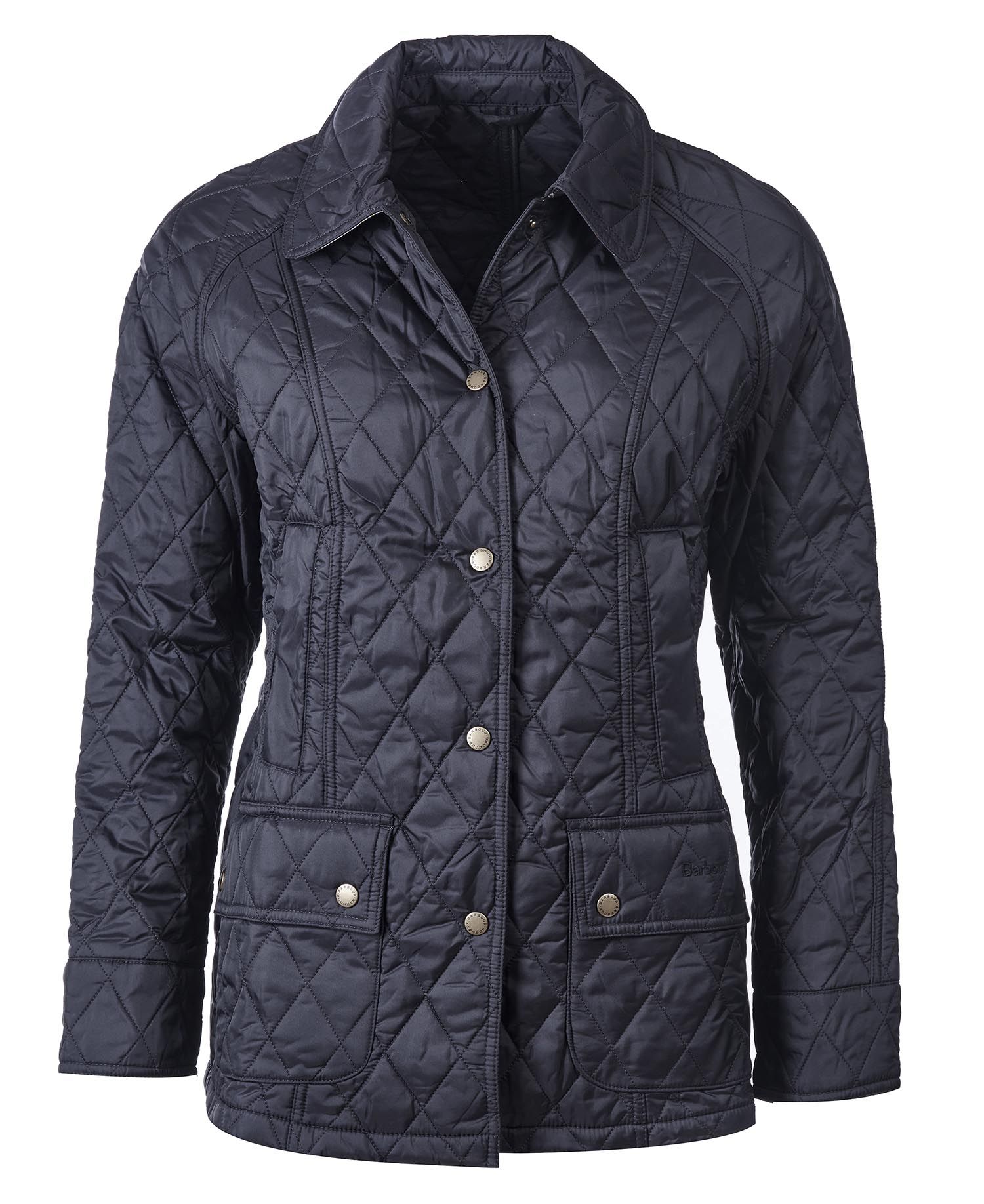 Barbour Summer Beadnell Women's Quilted Jackets Navy | 410875-WDC