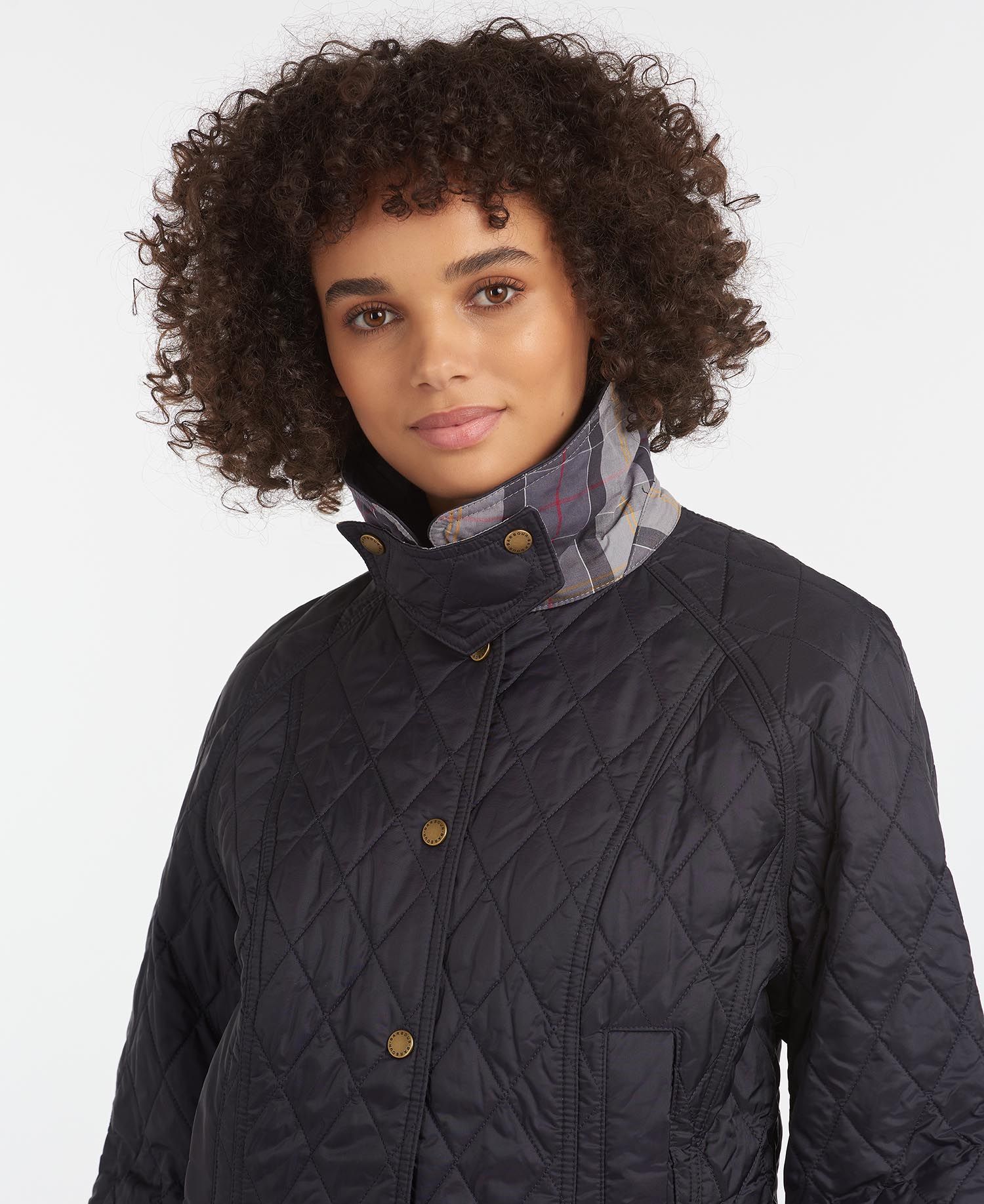 Barbour Summer Beadnell Women's Quilted Jackets Navy | 410875-WDC