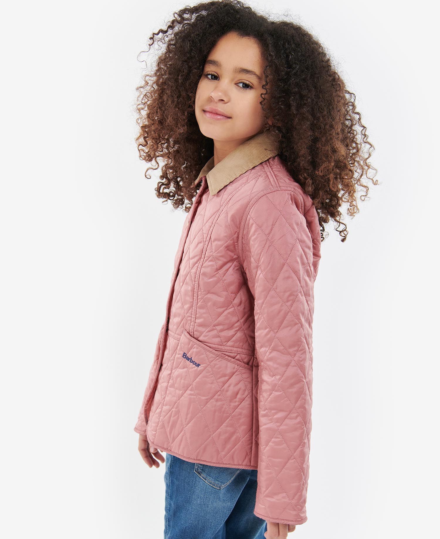 Barbour Summer Liddesdale Kids' Jackets Rose Pink | 870465-JRA