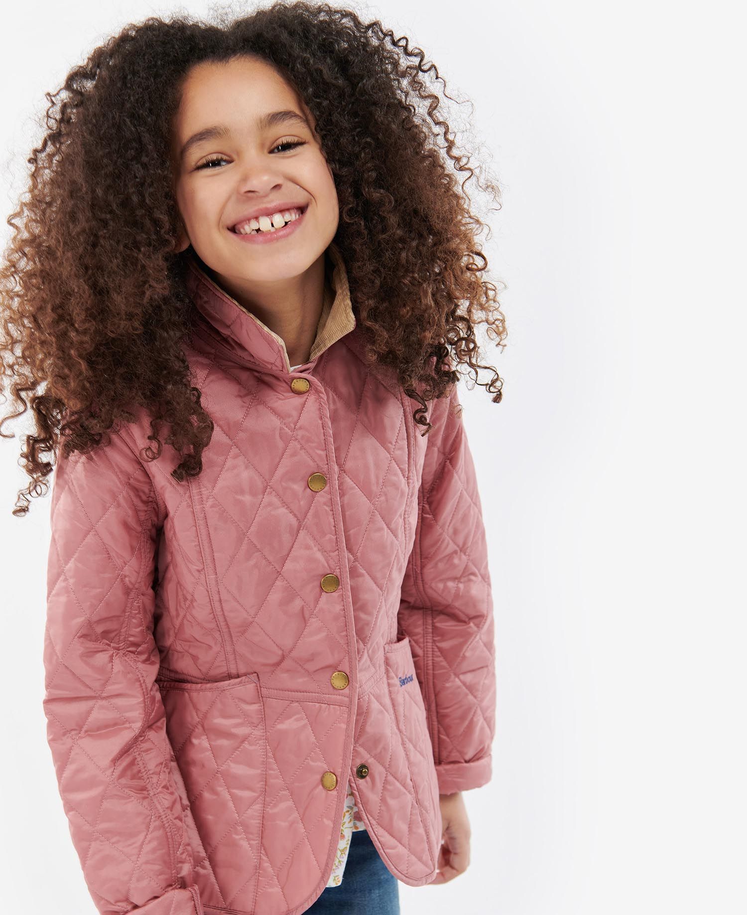 Barbour Summer Liddesdale Kids\' Jackets Rose Pink | 870465-JRA