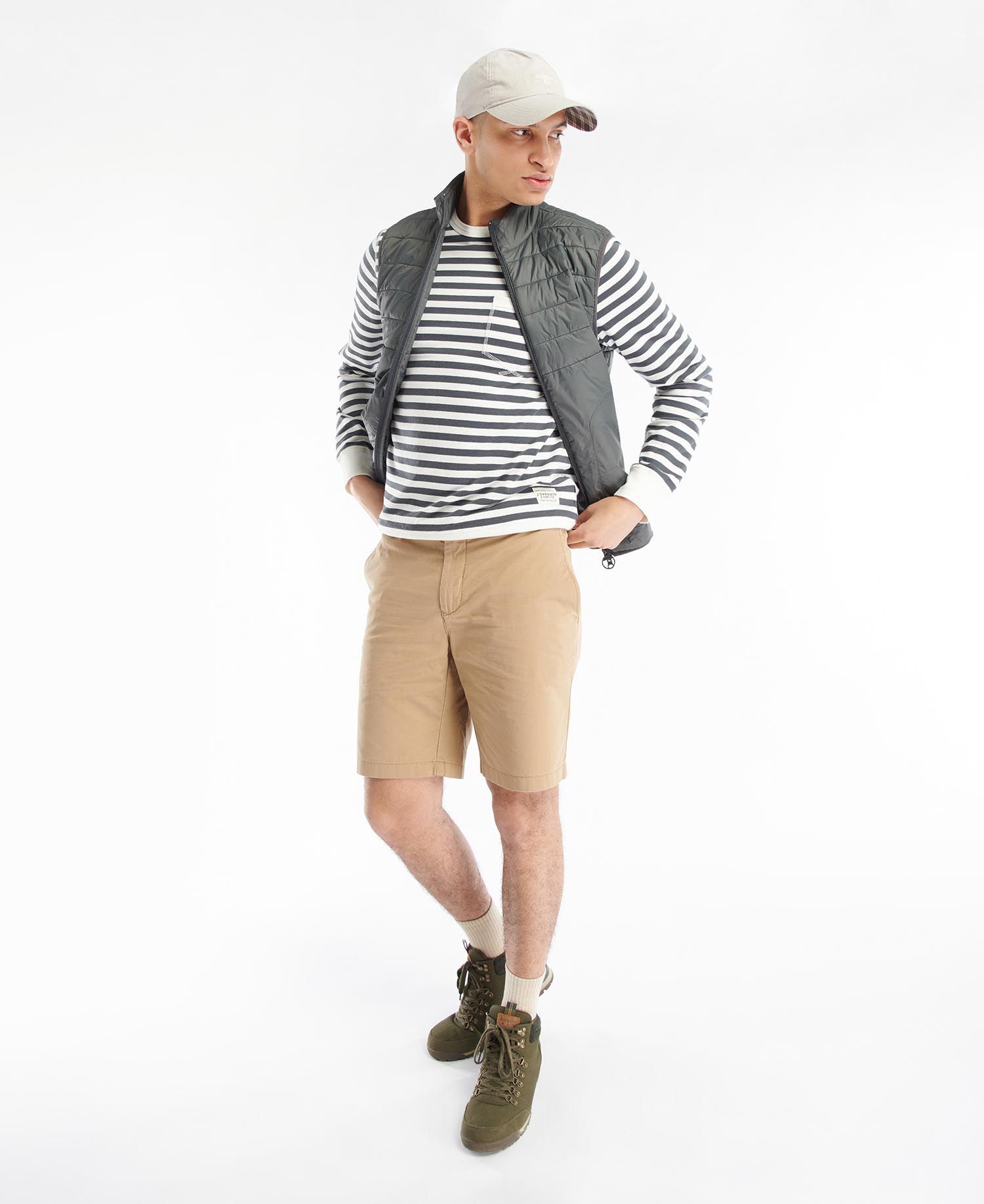 Barbour Summer Men's Vest Grey | 097564-WHG