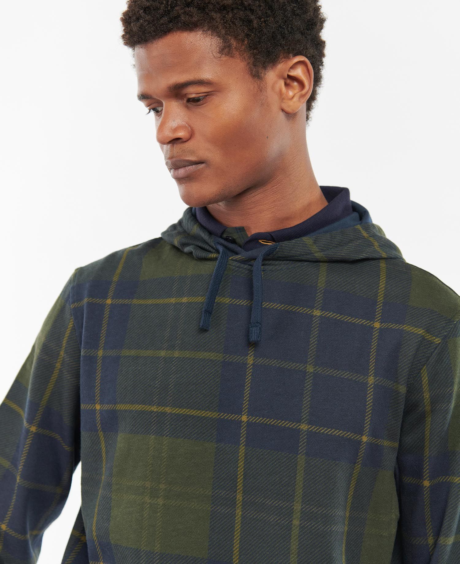 Barbour Syston Popover Men's Hoodie Olive | 796851-OBA