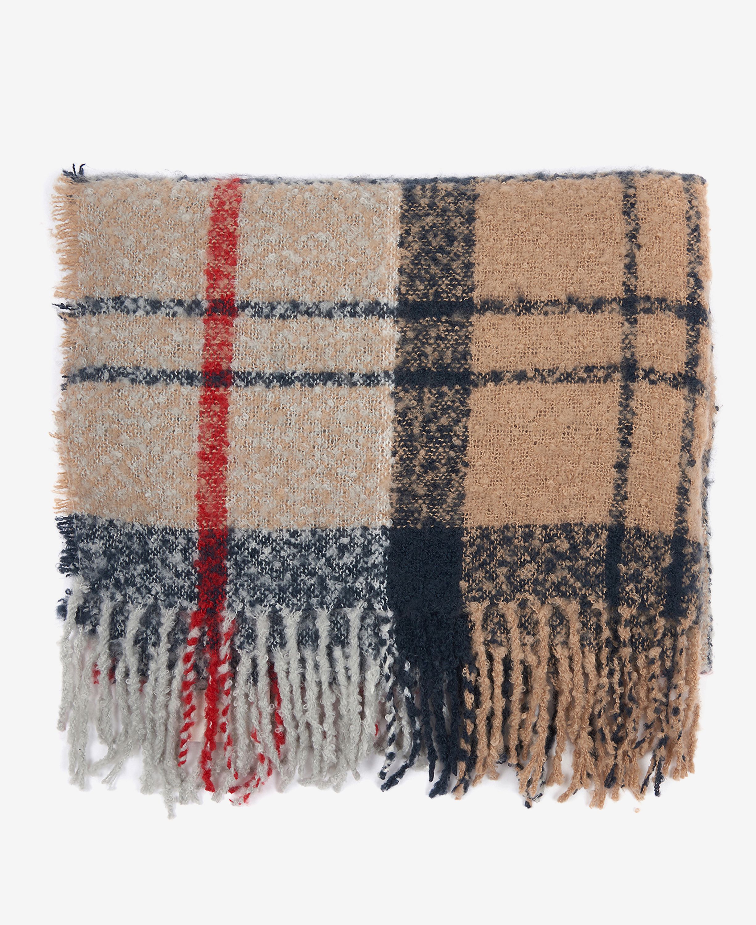 Barbour Tartan Boucle Women's Scarves Multicolor | 093265-ZXN