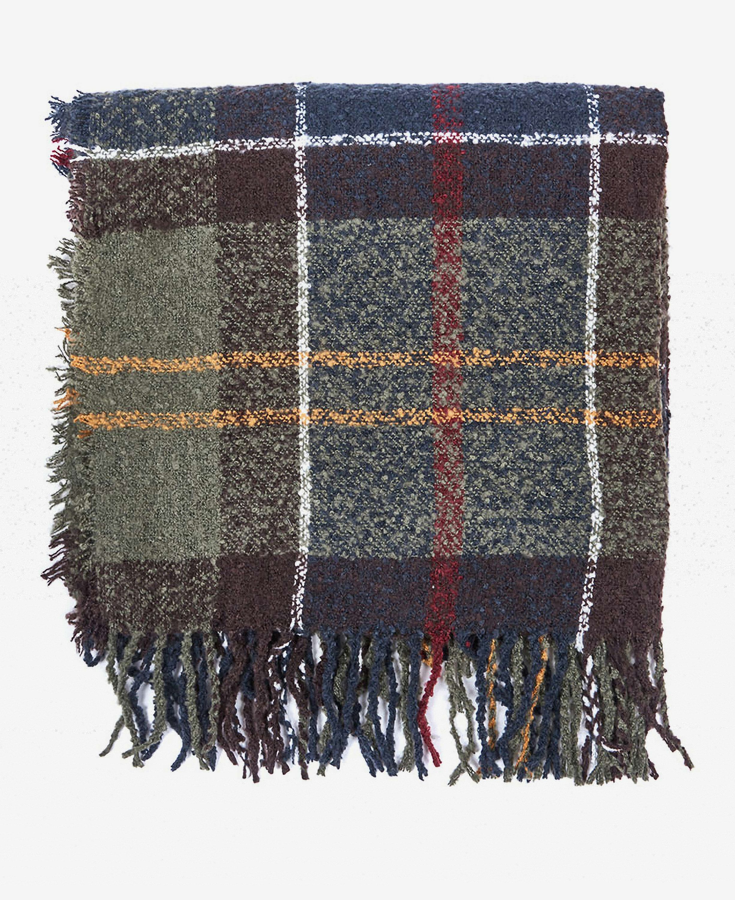 Barbour Tartan Boucle Women's Scarves Multicolor | 936147-OHD