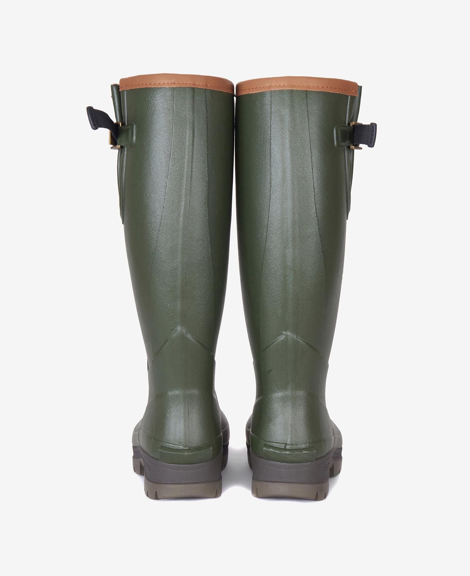 Barbour Tempest Wellingtons Women's Rain Boots Olive | 426789-KYZ