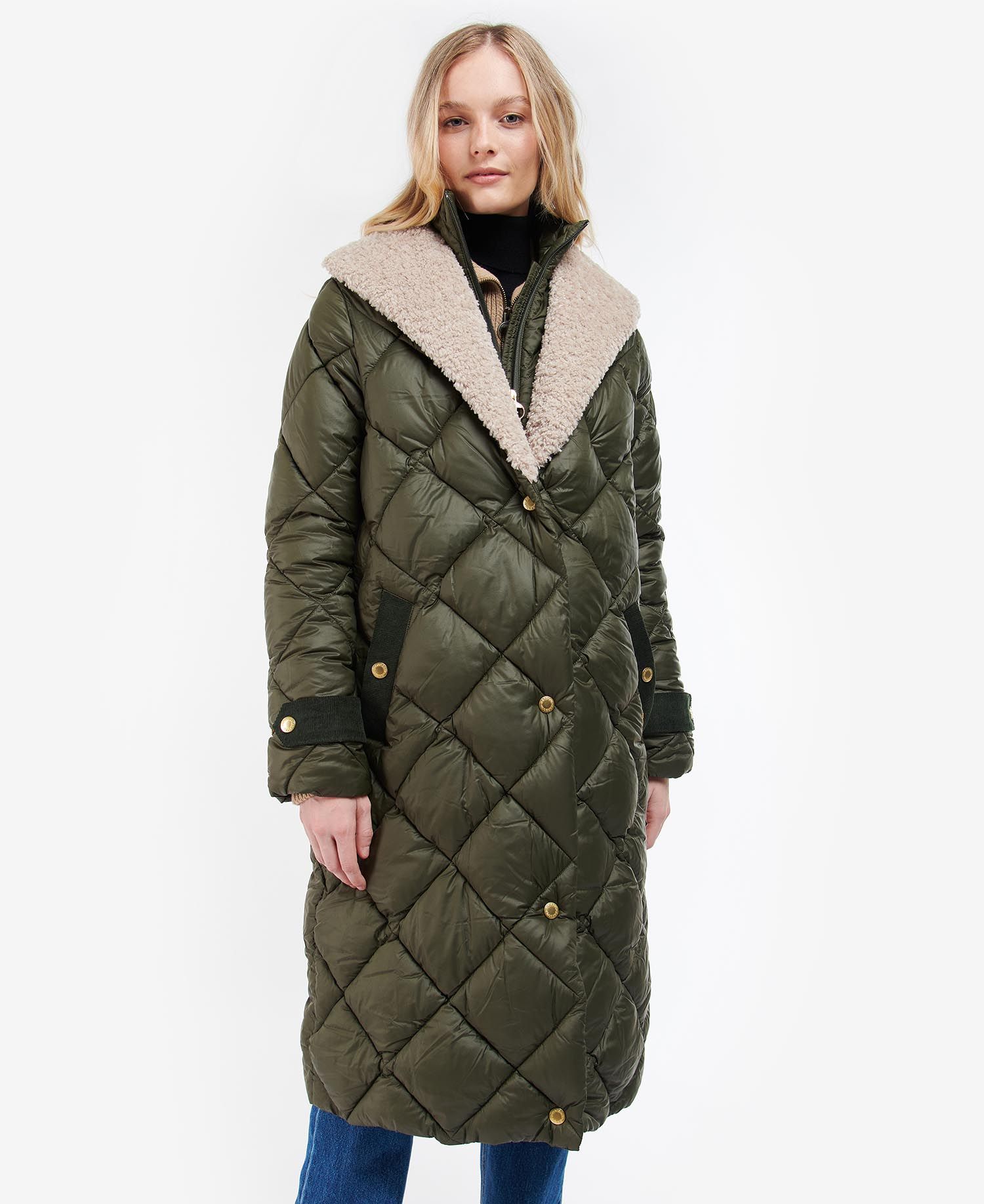 Barbour Tolsta Women's Quilted Jackets Olive | 795268-WPX