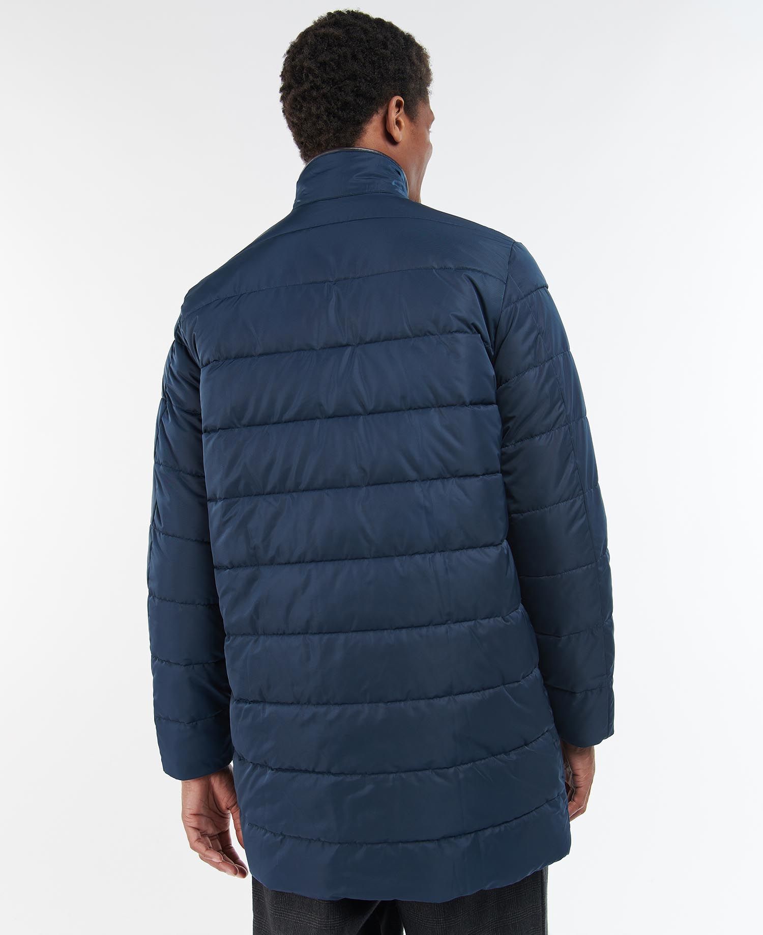 Barbour Tonbridge Baffle Men's Quilted Jackets Navy / Olive | 938170-AYE