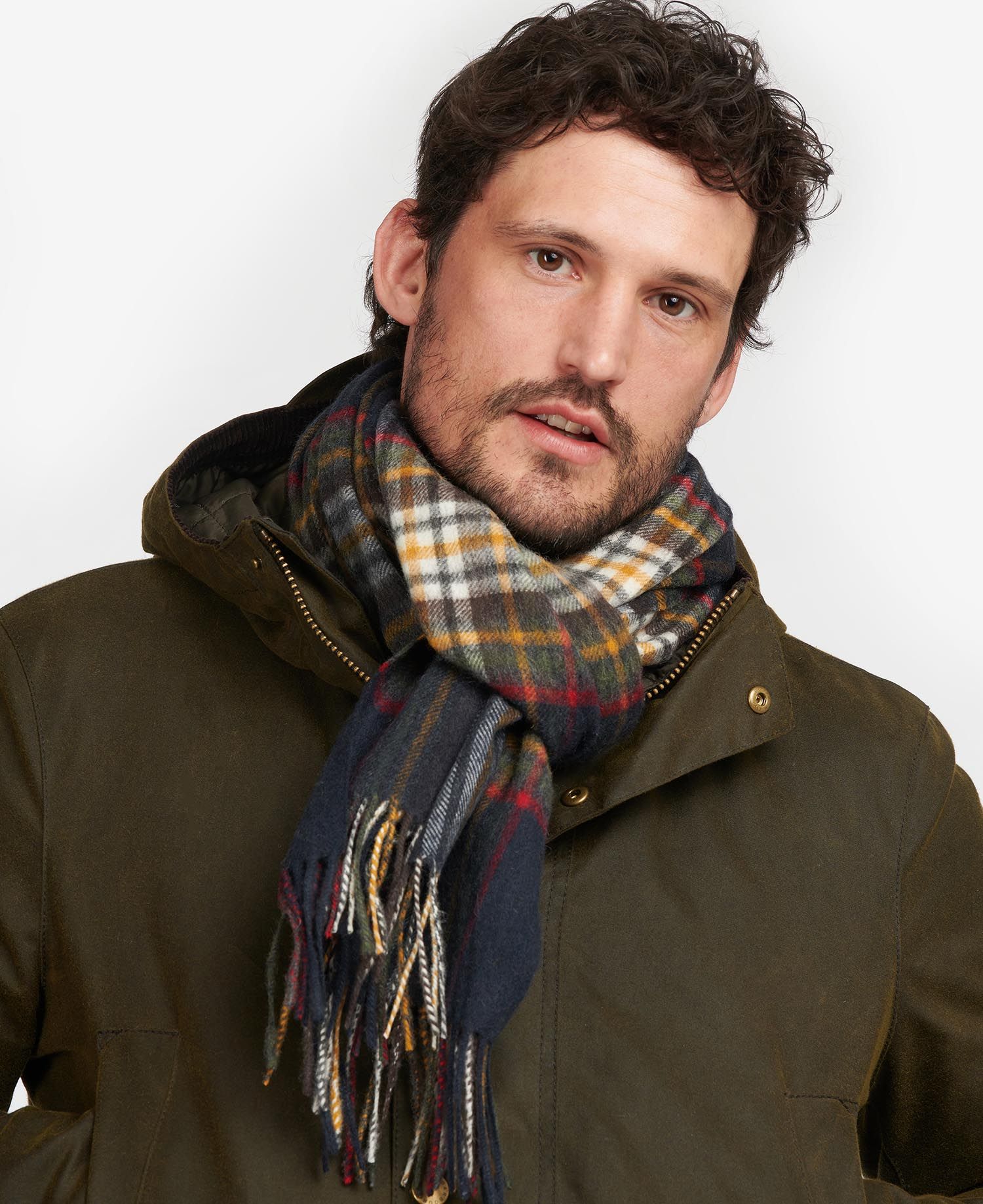 Barbour Torridon Check Men\'s Scarves Multicolor | 648105-XNE