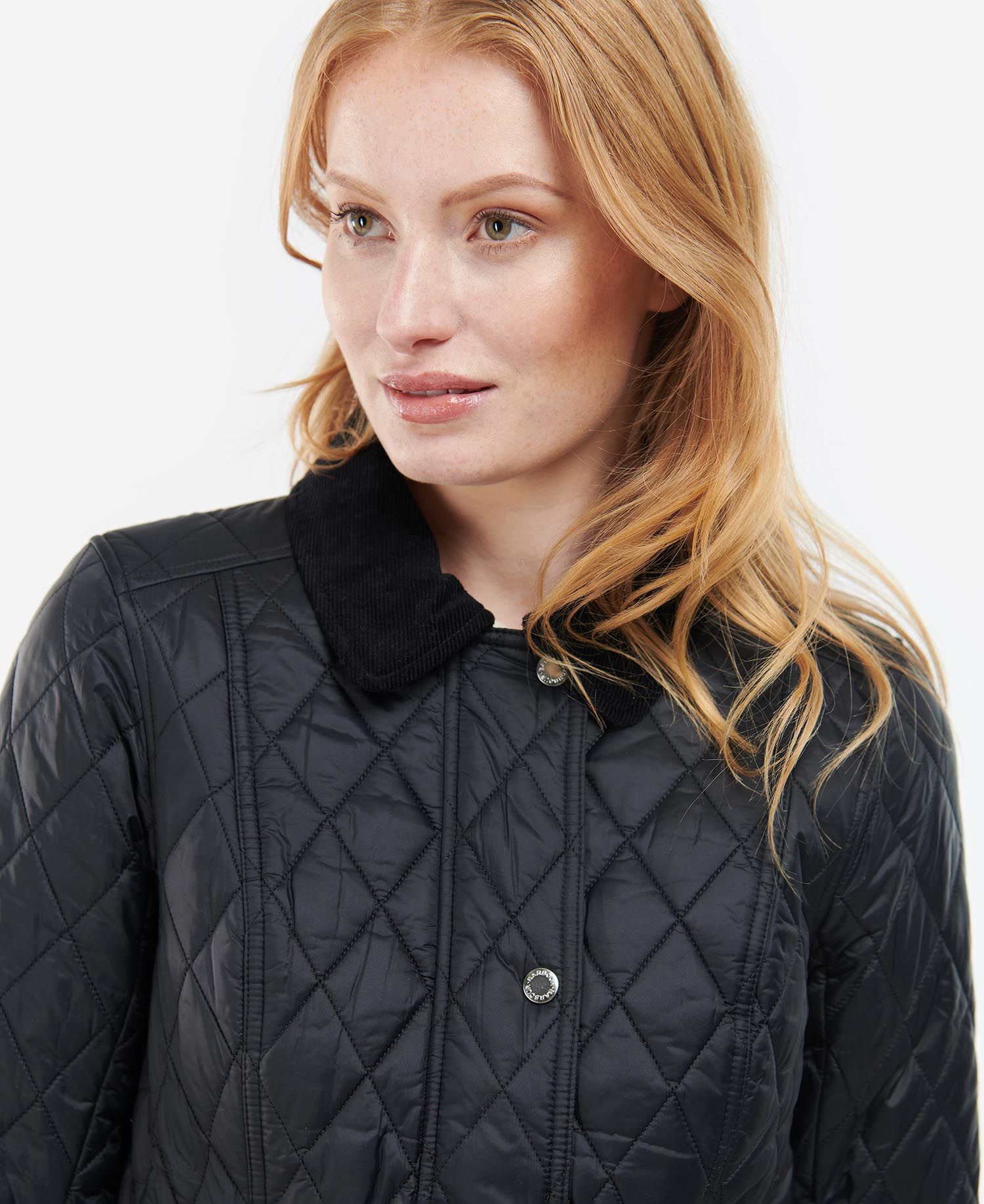 Barbour Trefoil Women's Quilted Jackets Black | 439201-OVZ