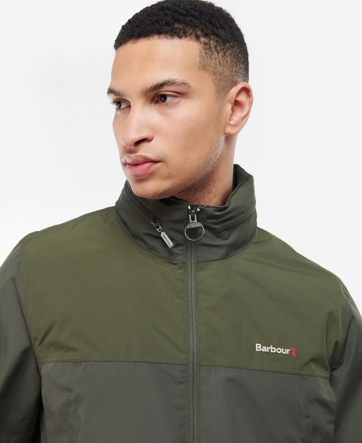 Barbour Trek Men's Waterproof Jackets Olive | 504627-VJQ