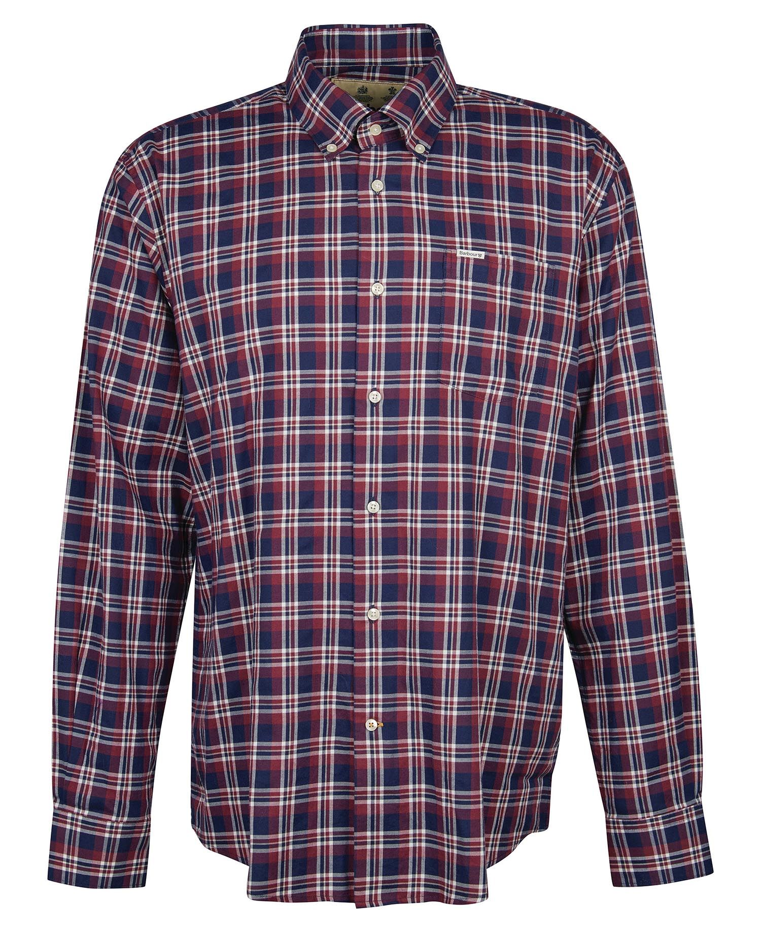 Barbour Turville Regular Fit Men's Shirts Red / Blue | 130249-QLC