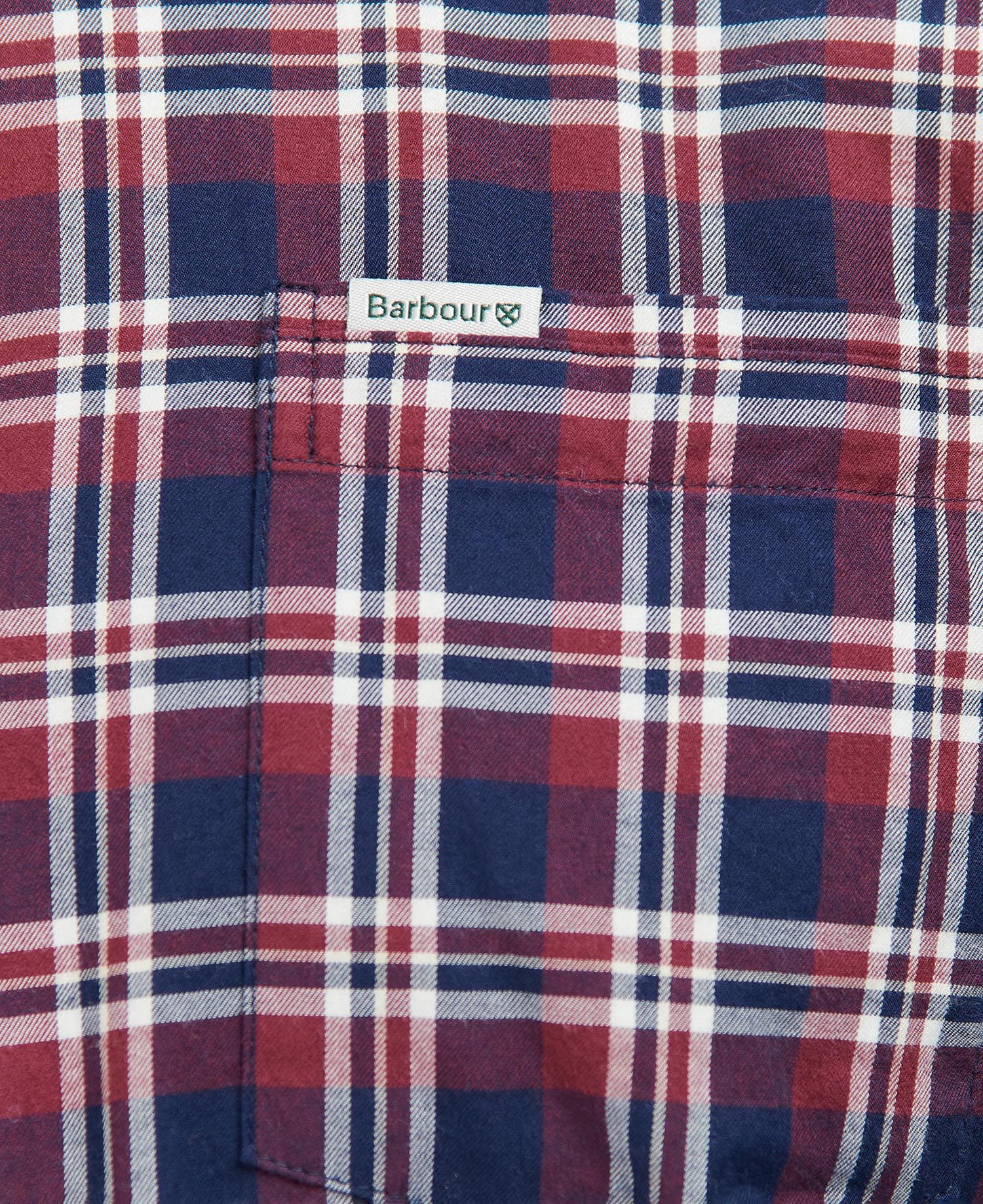 Barbour Turville Regular Fit Men's Shirts Red / Blue | 130249-QLC