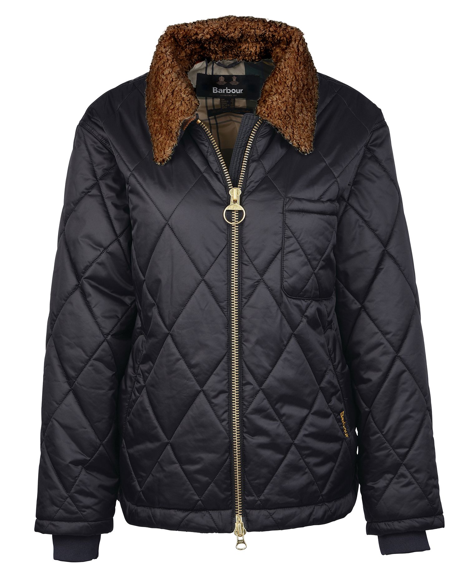 Barbour Vaila Women's Quilted Jackets Black | 941583-BZS