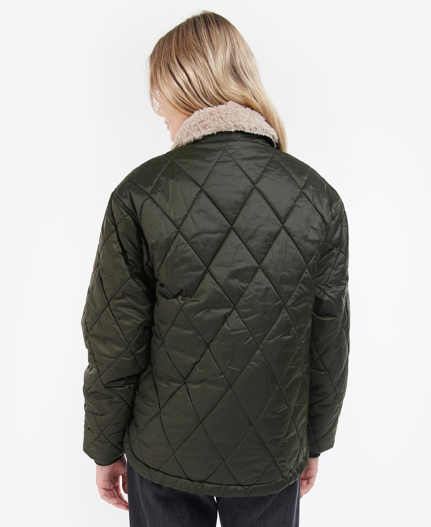 Barbour Vaila Women's Quilted Jackets Olive | 236059-OMG