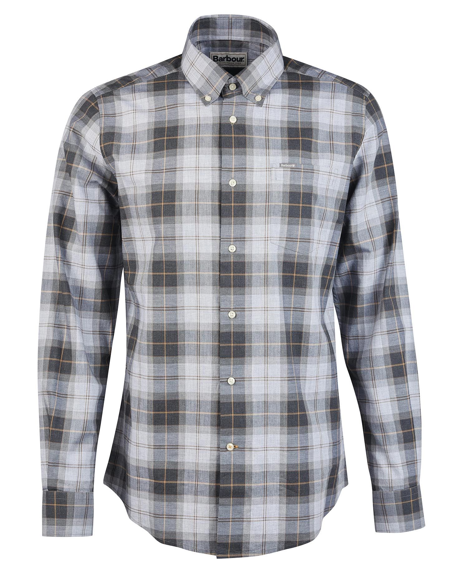 Barbour Wetheram Tailored Men's Shirts Olive | 480271-PZU