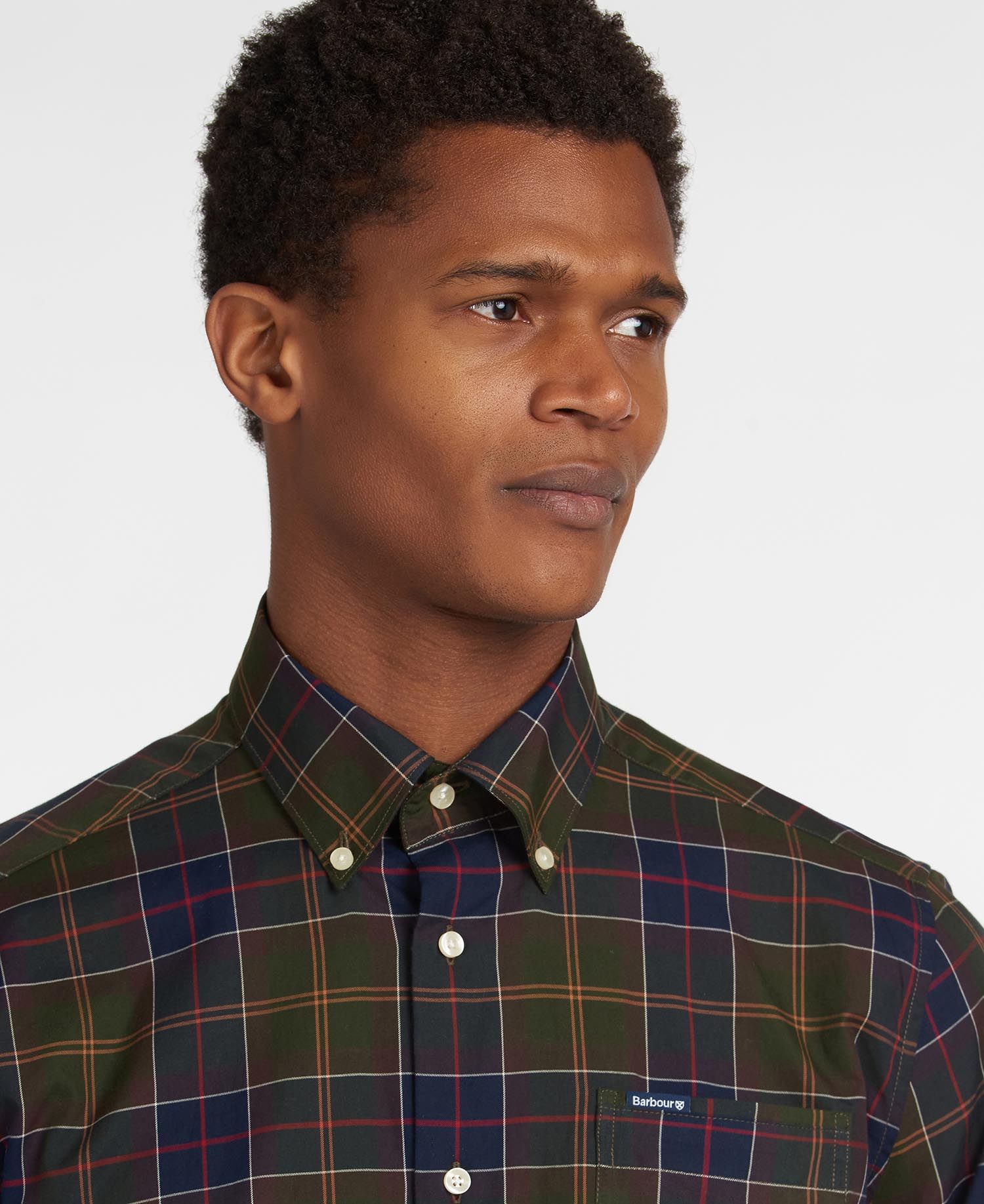 Barbour Wetherham Tailored Men's Shirts Red | 745139-ABR