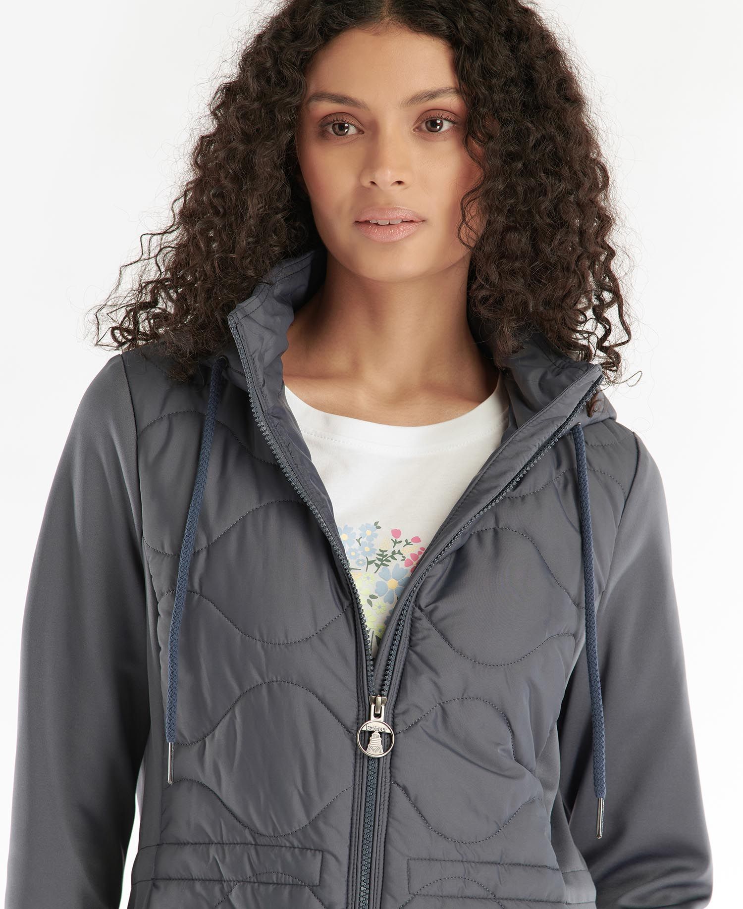 Barbour Willowherb Women\'s Quilted Jackets Blue | 081547-UCE