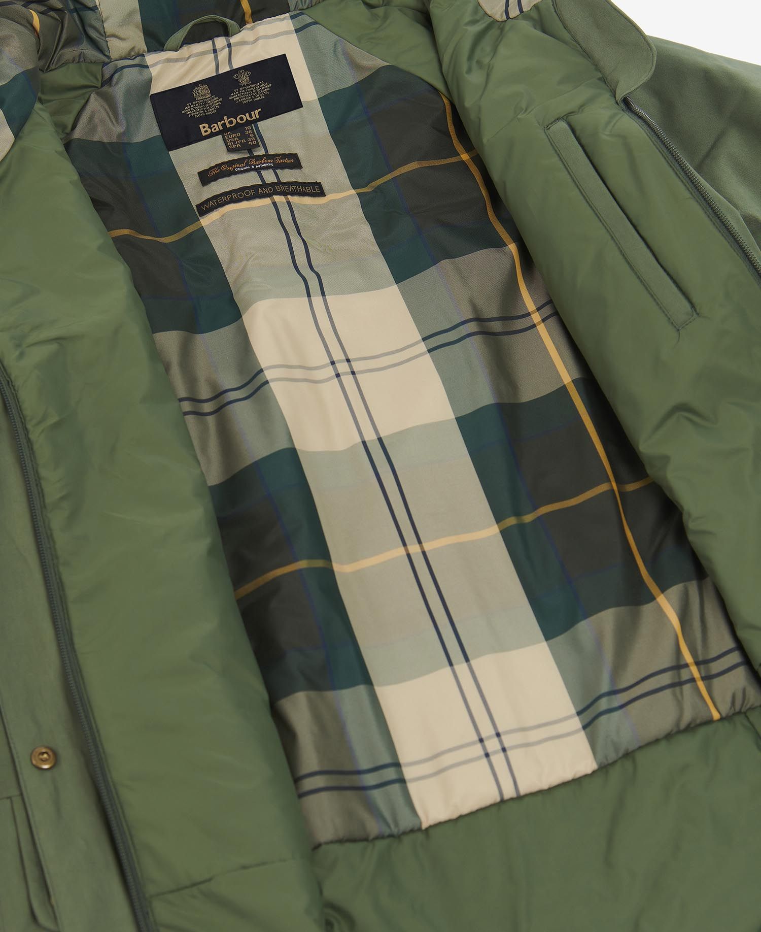 Barbour Winter Beadnell Women's Waterproof Jackets Green | 142375-WTO