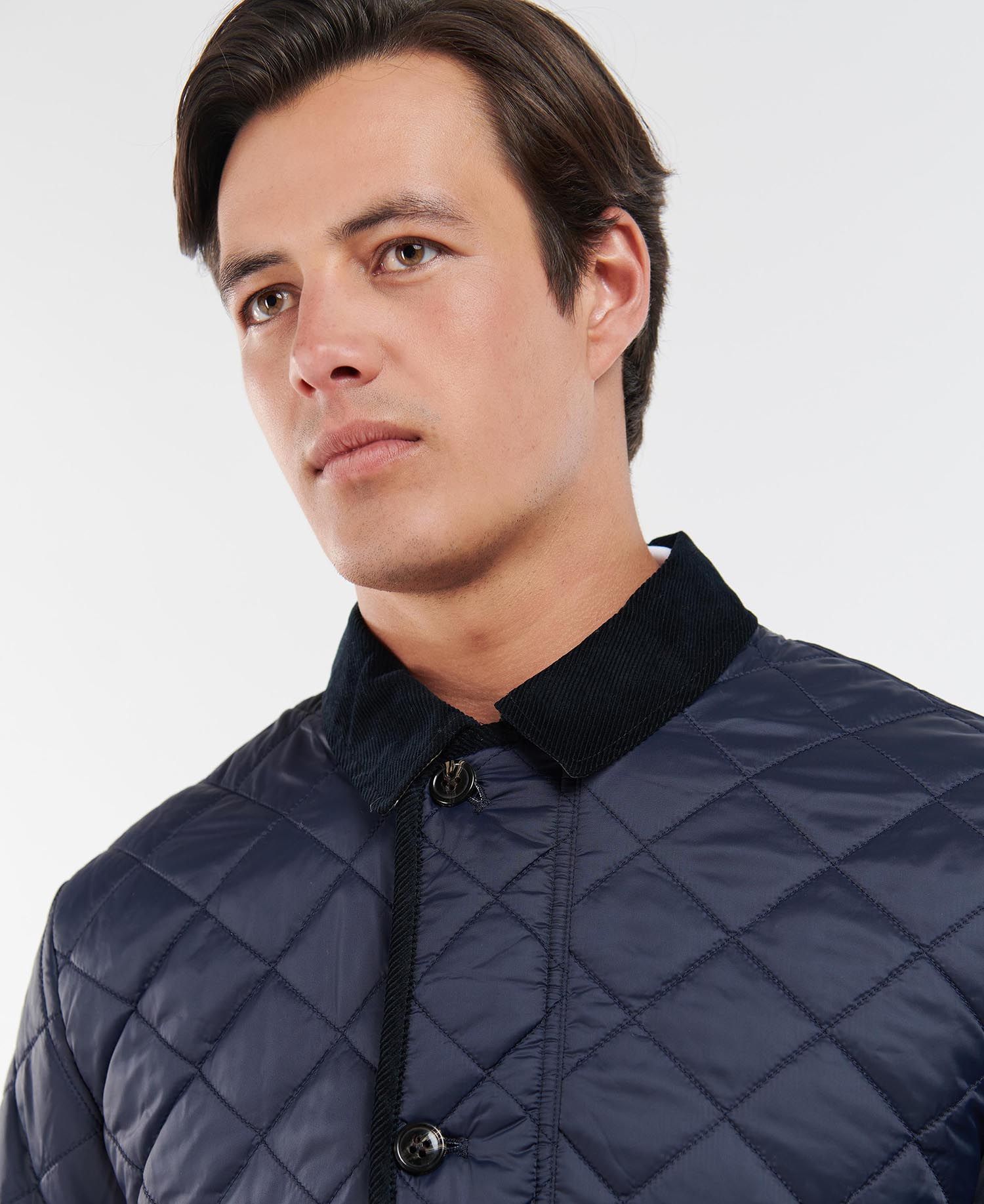 Barbour Winter Liddesdale Men's Quilted Jackets Black | 798241-LRD