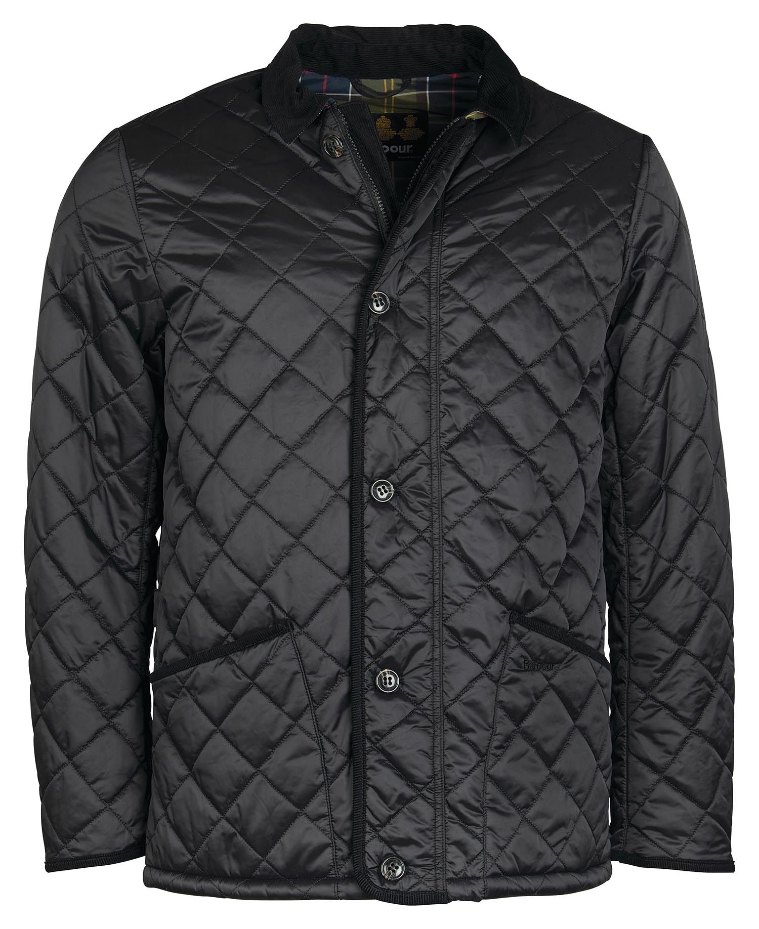 Barbour Winter Liddesdale Men's Quilted Jackets Black | 840261-JGV