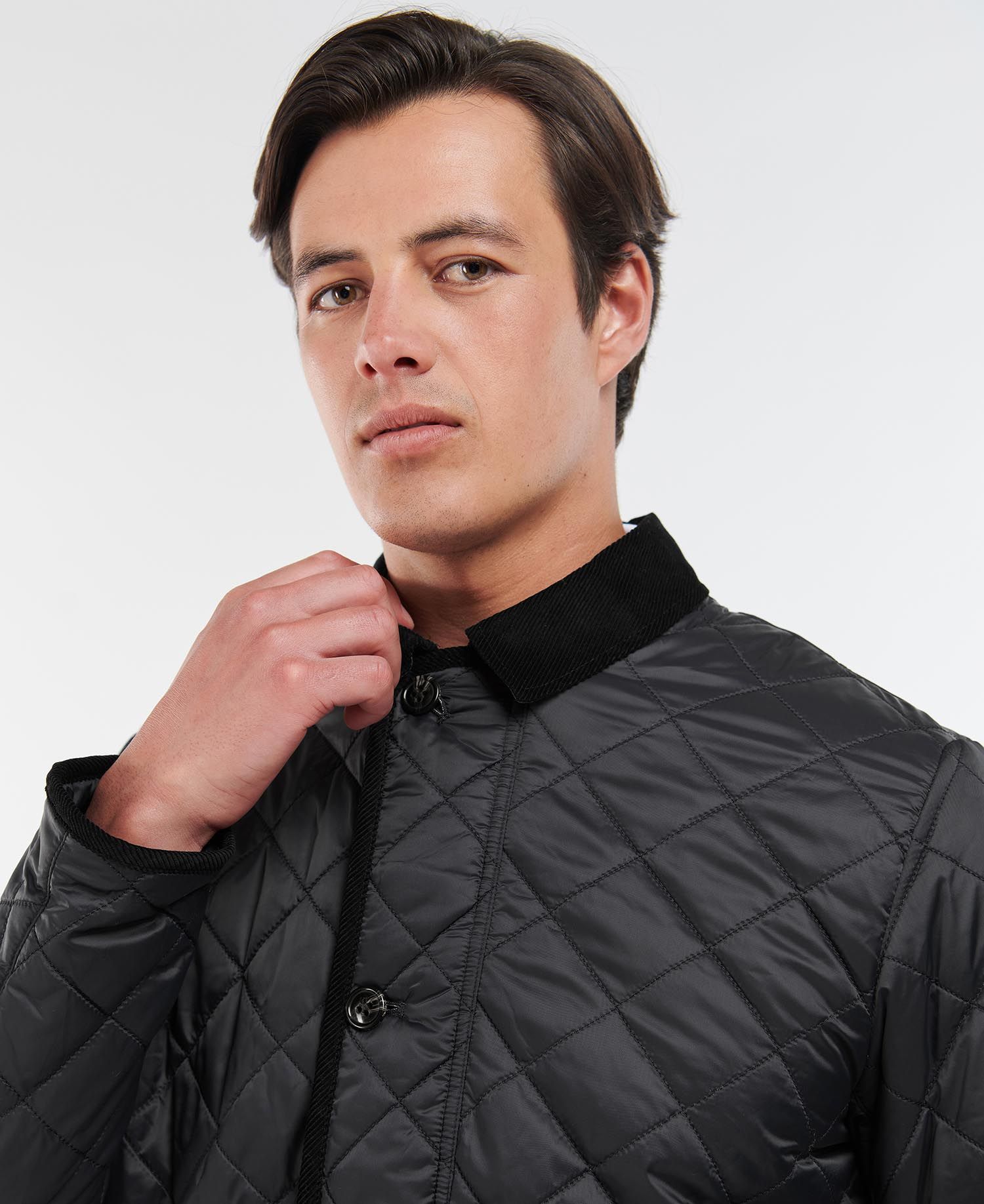 Barbour Winter Liddesdale Men's Quilted Jackets Black | 840261-JGV