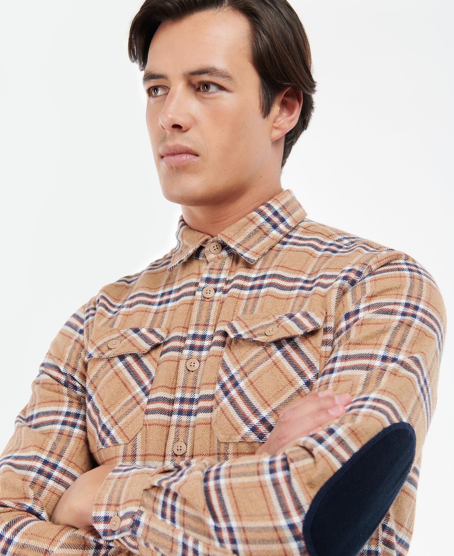 Barbour Winter Work Men's Shirts Brown | 207948-GED