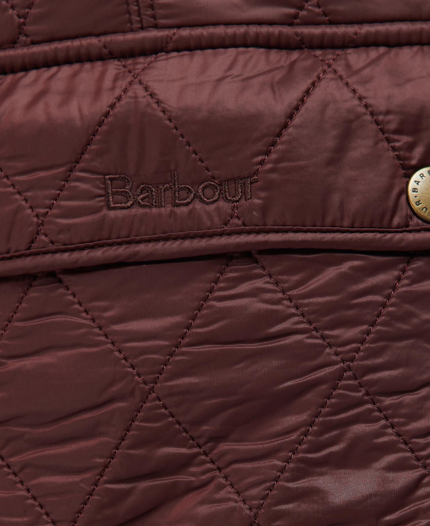 Barbour Wray Women's Vest Burgundy | 437620-CTP