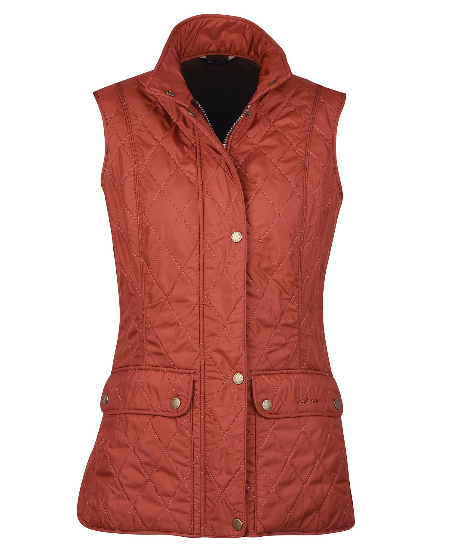 Barbour Wray Women's Vest Burgundy | 531679-VZP