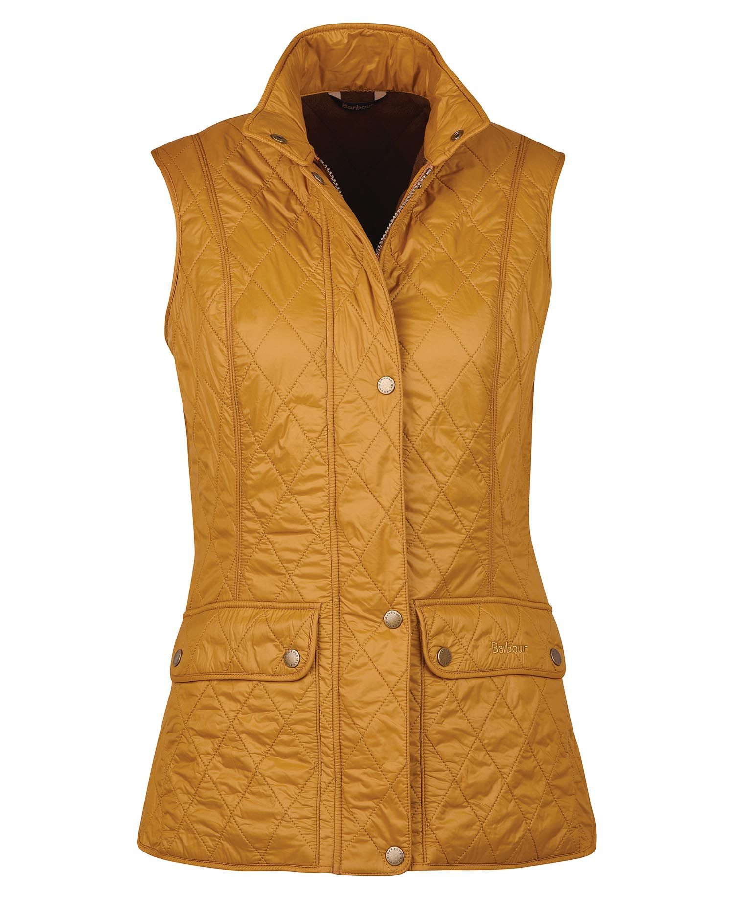 Barbour Wray Women's Vest Gold | 960715-ECX