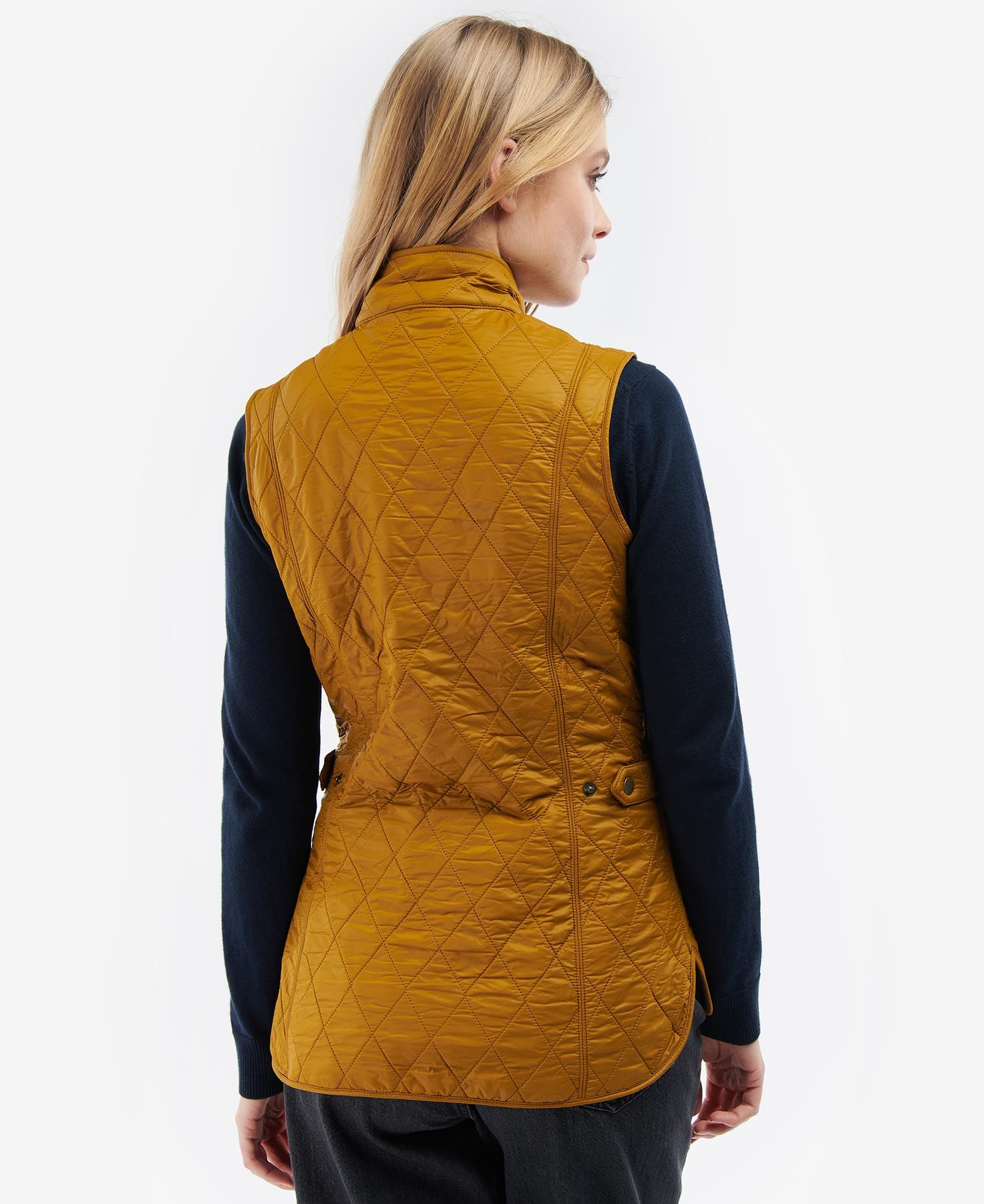 Barbour Wray Women's Vest Gold | 960715-ECX