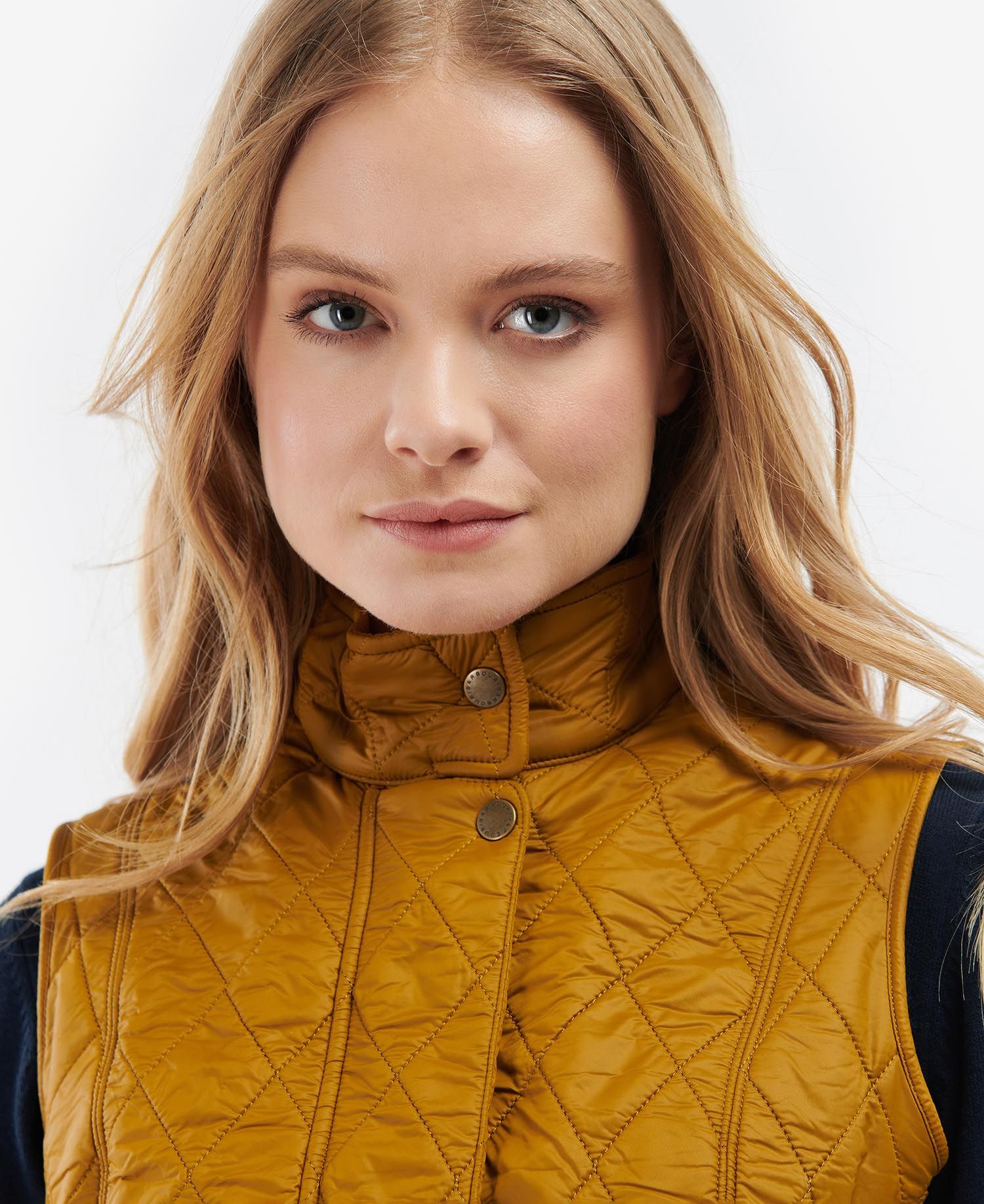 Barbour Wray Women's Vest Gold | 960715-ECX