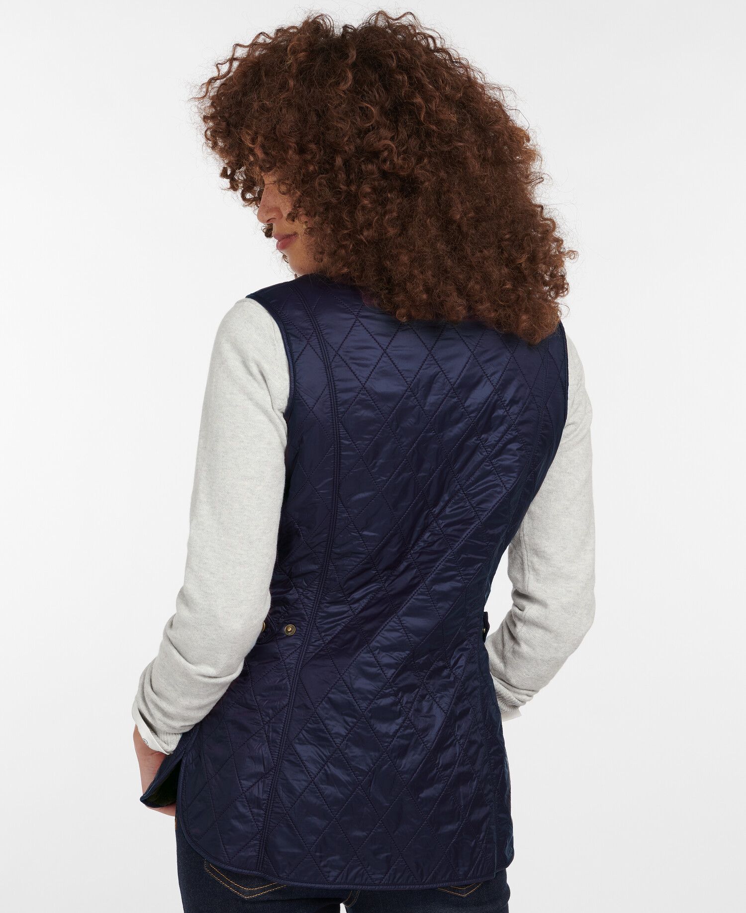 Barbour Wray Women's Vest Navy | 014756-IVL