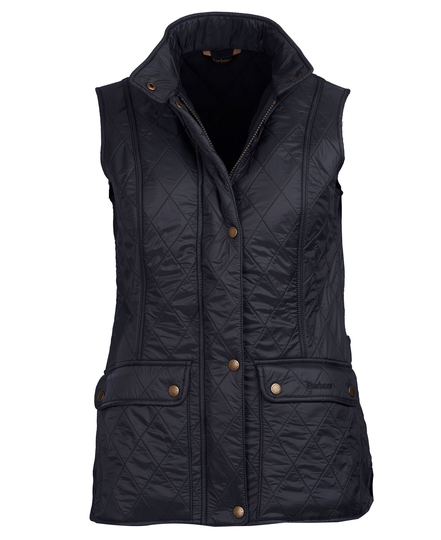 Barbour Wray Women's Vest Navy | 568017-NIT