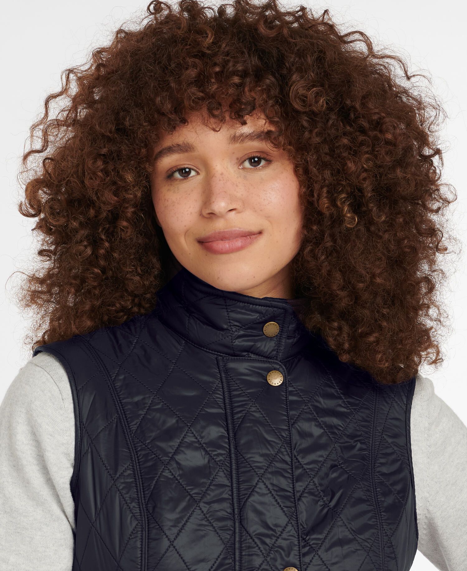 Barbour Wray Women's Vest Navy | 568017-NIT