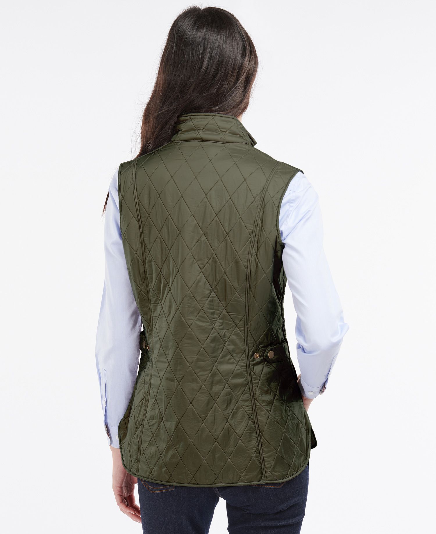 Barbour Wray Women's Vest Navy | 980372-ICV